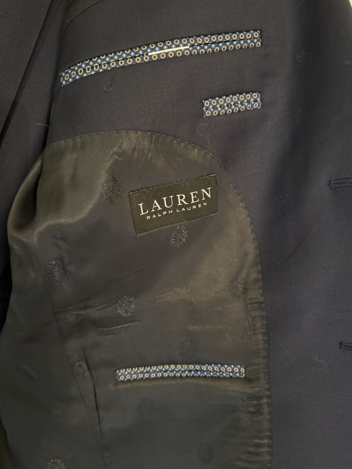 Lauren Ralph Lauren Classic Navy Ralph Lauren Suit Size 38R - 2 Thumbnail