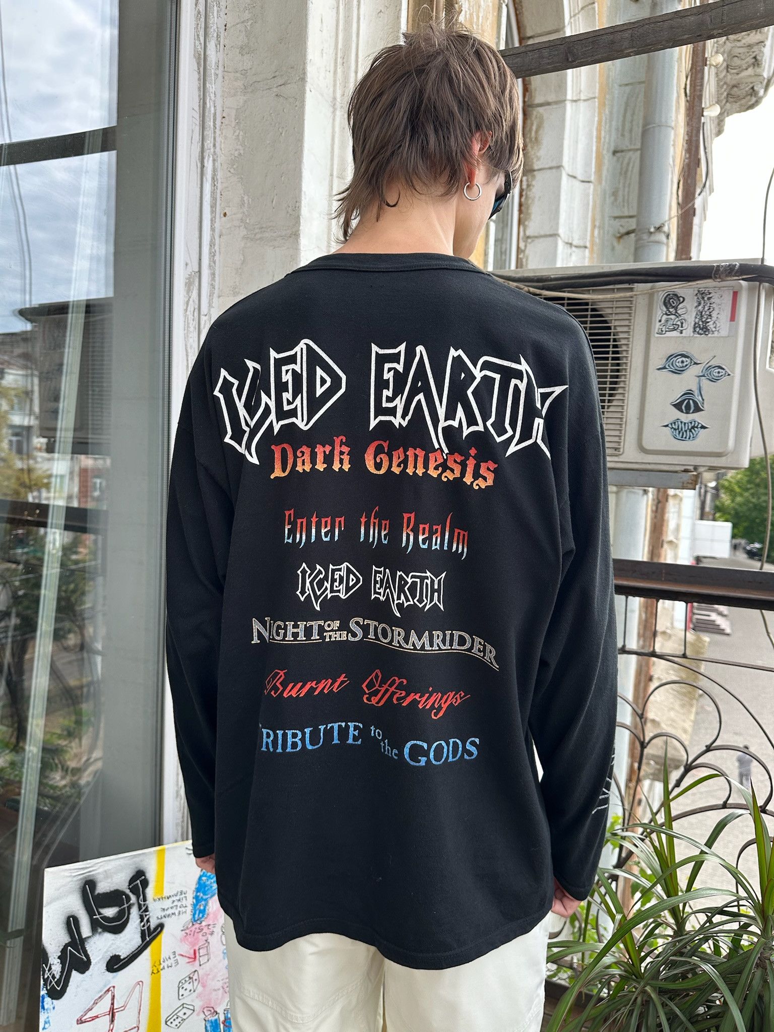 Band Tees Vintage Iced Earth Horror Rock Band Tee longsleeve Size US L / EU 52-54 / 3 - 5 Thumbnail