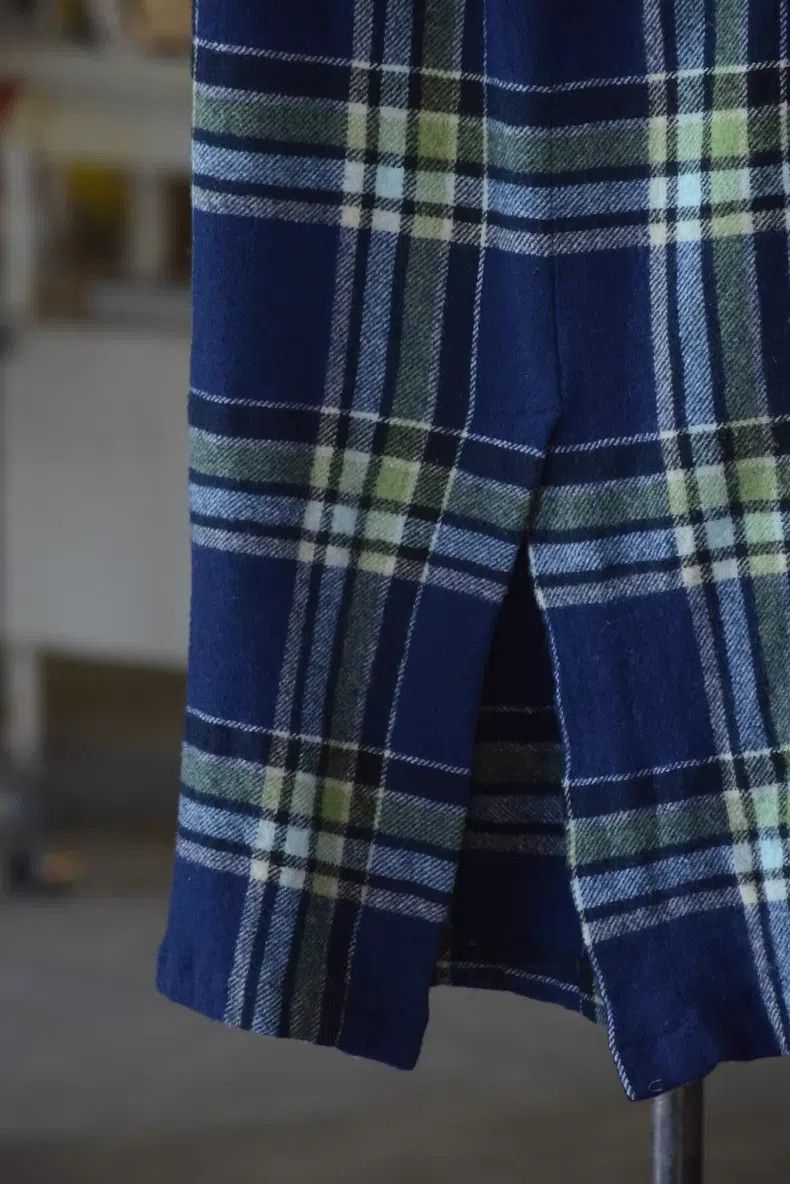 Comme des Garcons Comme Des Garcons size M Plaid Straight Back Split Maxi Sk Size 23" - 5 Thumbnail