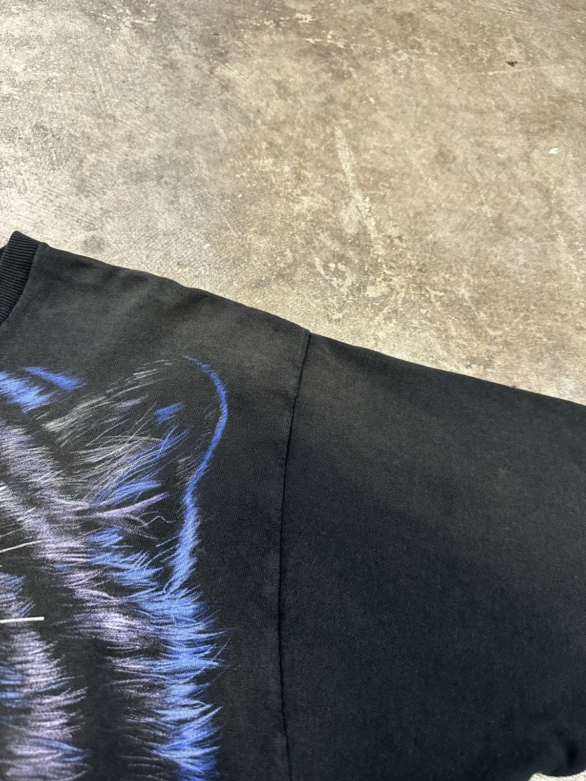 Liquid Blue Vintage 90s Liquid Blue Siberian Tiger Animal Nature T-Shirt Size US L / EU 52-54 / 3 - 8 Thumbnail