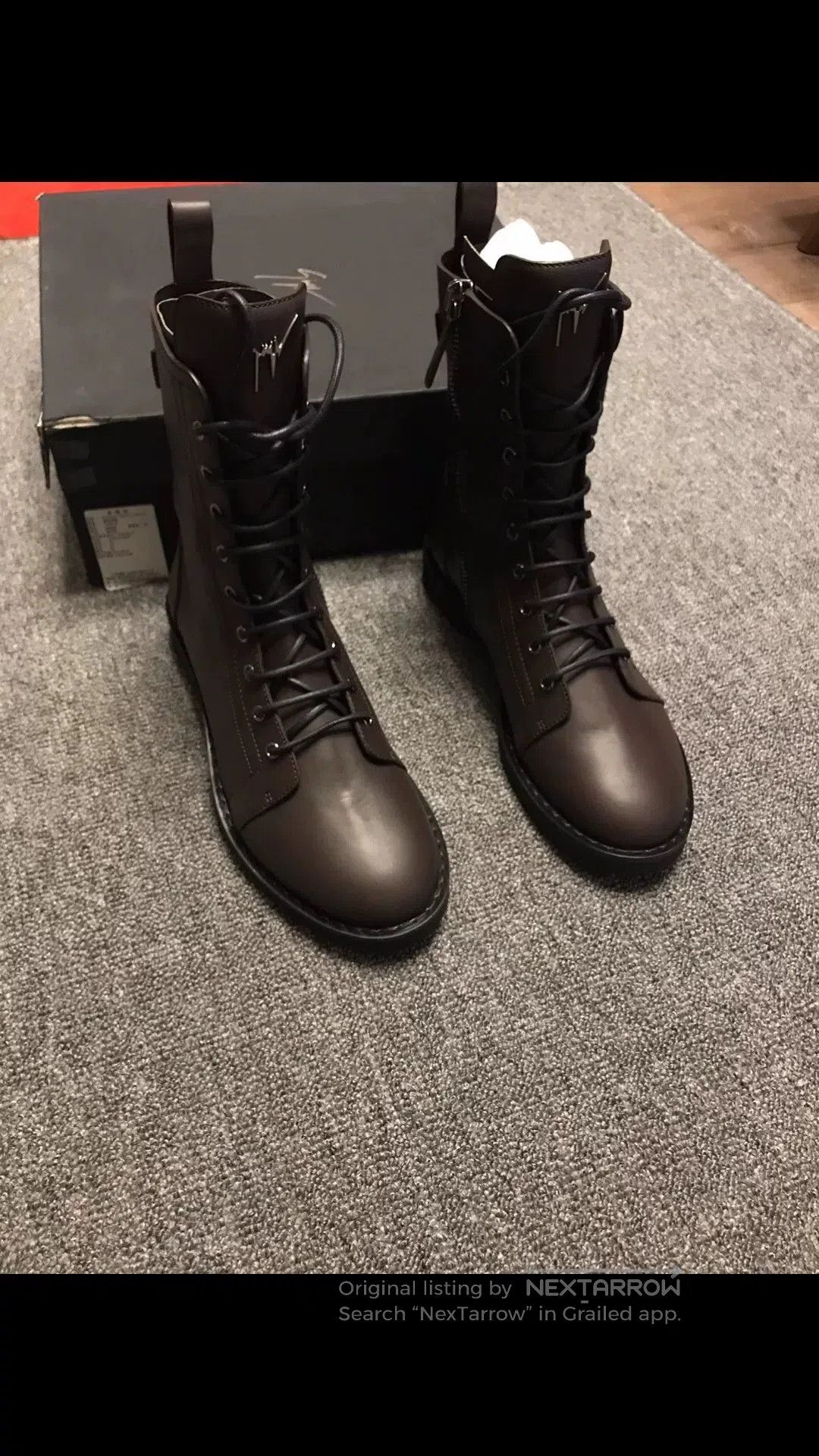 Giuseppe Zanotti Giuseppe Zanotti Brown Leather Boots. Size US 9 / EU 42 - 1 Thumbnail