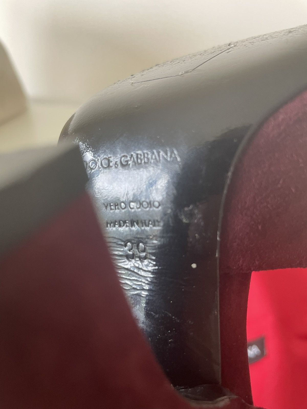 Dolce & Gabbana Vintage Dolce & Gabbana Vero Cuoio Heels Size US 8 / IT 38 - 6 Thumbnail