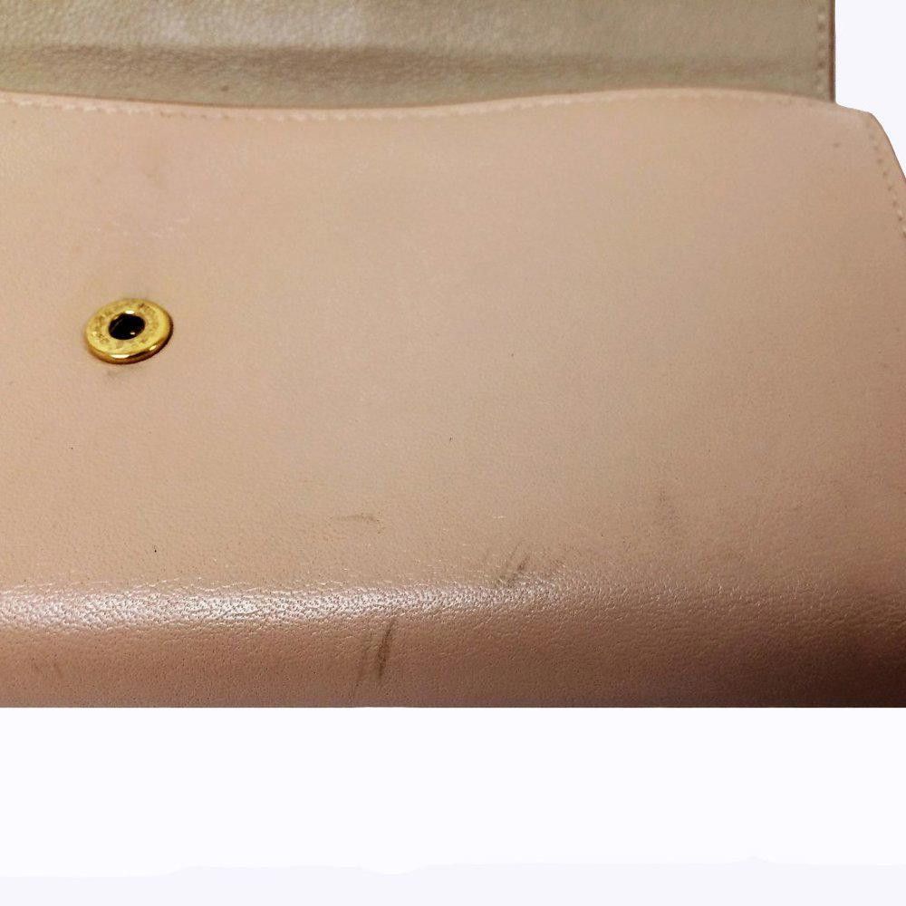 Salvatore Ferragamo Salvatore Ferragamo Gancini Bisque Leather Wallet Size ONE SIZE - 3 Thumbnail