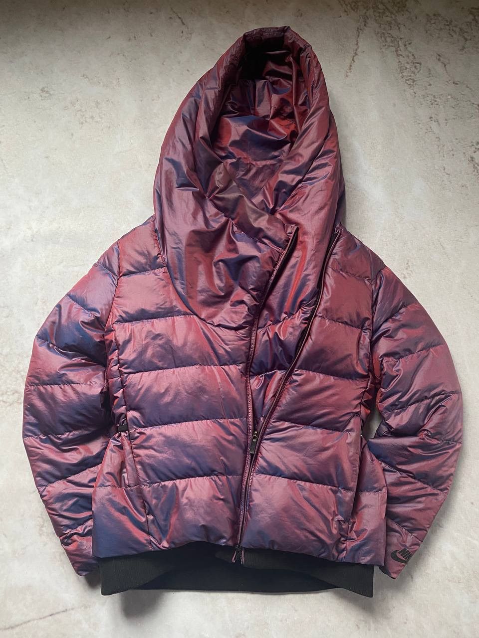 Nike Vintage Nike Avant Garde Down Jacket Purple Japanese Y2K Size S / US 4 / IT 40 - 2 Thumbnail