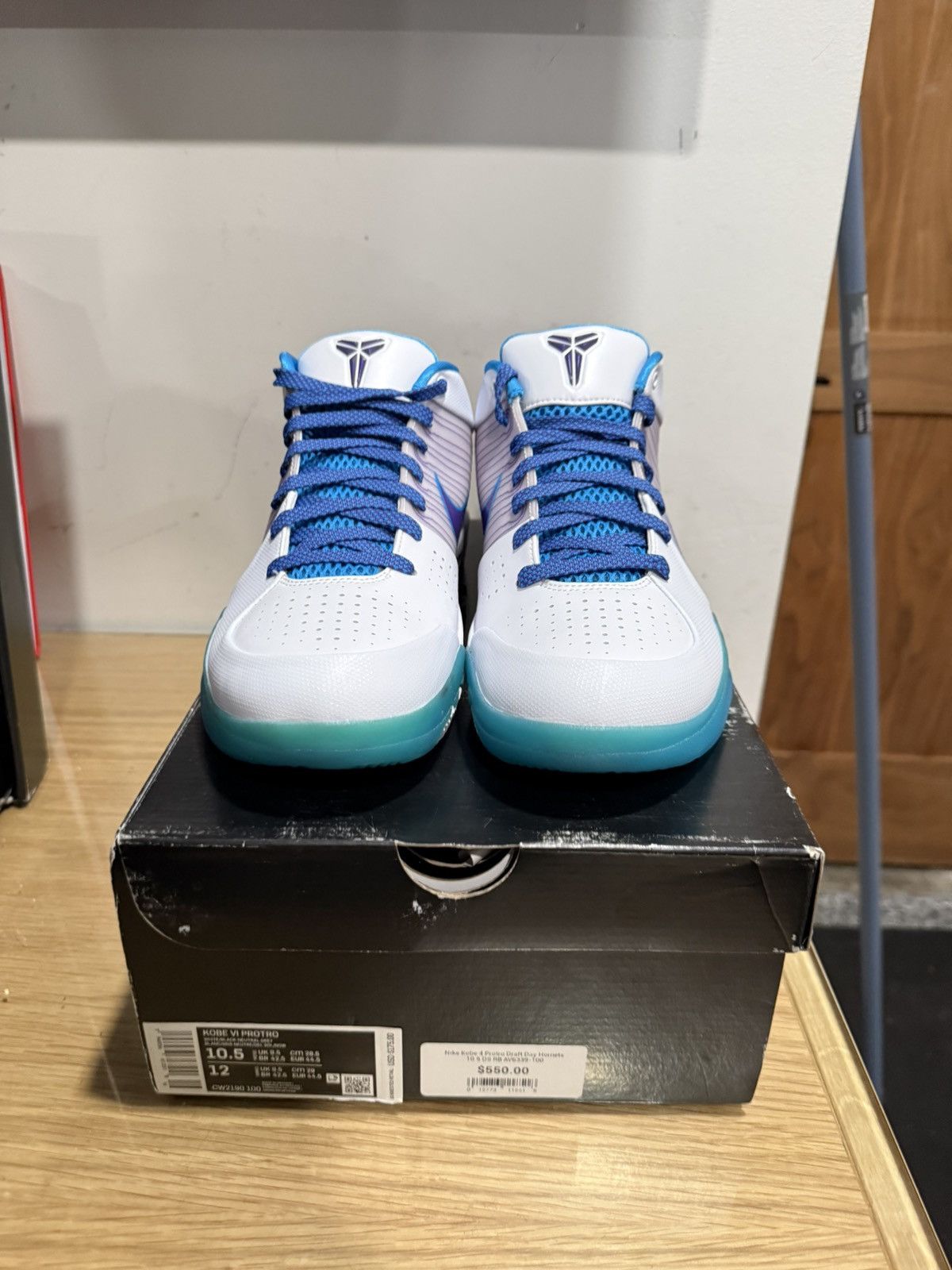 Nike Nike Kobe 6 Protro “Draft Day” Charlotte Hornets Size US 10.5 / EU 43-44 - 2 Thumbnail