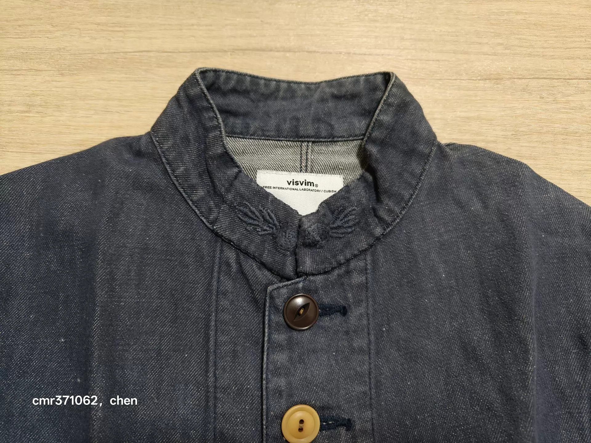 Visvim VISVIM 14SS LUGLI JKT DMGD Navy Size 1 Used Worn-In Size US S / EU 44-46 / 1 - 2 Thumbnail