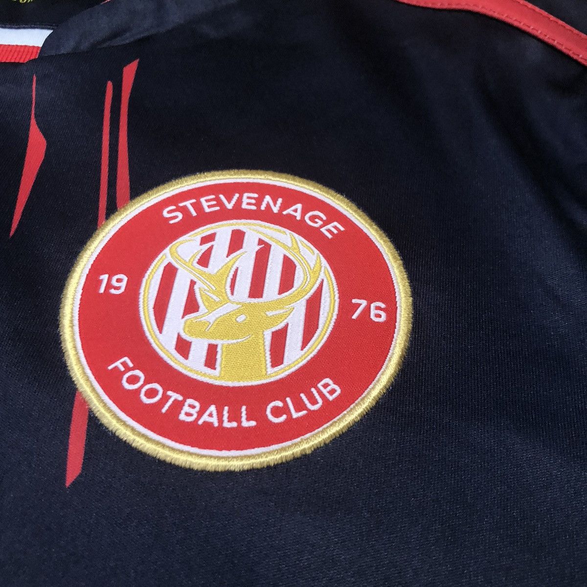 Macron Stevenage fc 19/20 away jersey Size US S / EU 44-46 / 1 - 4 Thumbnail