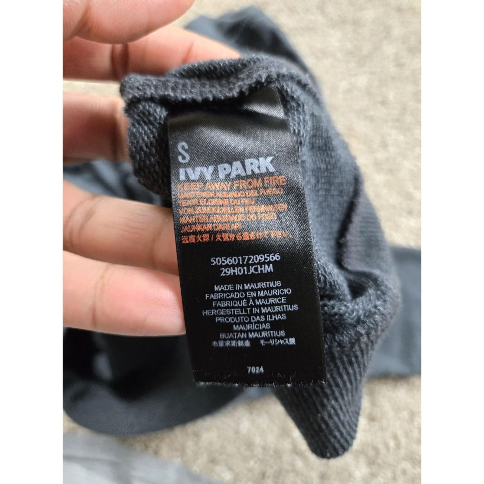 Ivy Park IVY PARK Hoodie Womens S Gray Logo Pullover Knit Sweatshirt Graphic Size S / US 4 / IT 40 - 5 Thumbnail