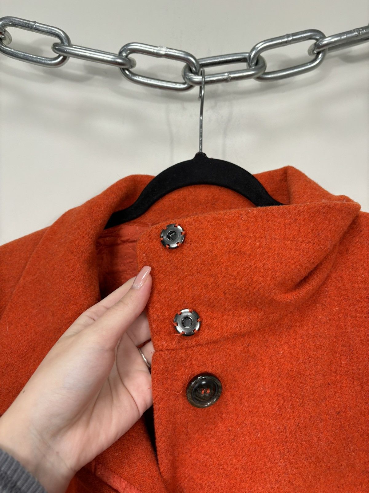 Max Mara Max Mara Weekend Women’s Orange Classic Luxury Long Coat Size M / US 6-8 / IT 42-44 - 12 Thumbnail