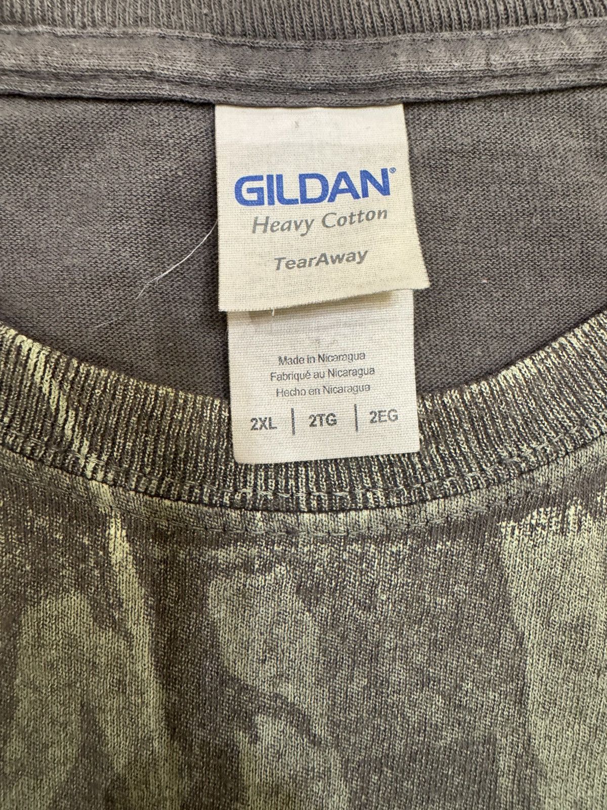 Gildan Metalica band tee full print vintage Size US XXL / EU 58 / 5 - 6 Thumbnail