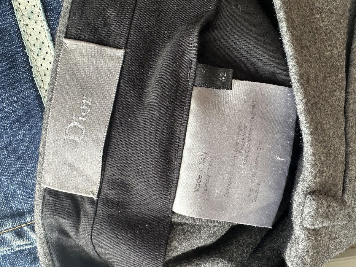 Dior × Hedi Slimane AW02 Dior Homme "Reflexion" Cashmere Wool Bootcut Trousers Size US 28 / EU 44 - 9 Thumbnail
