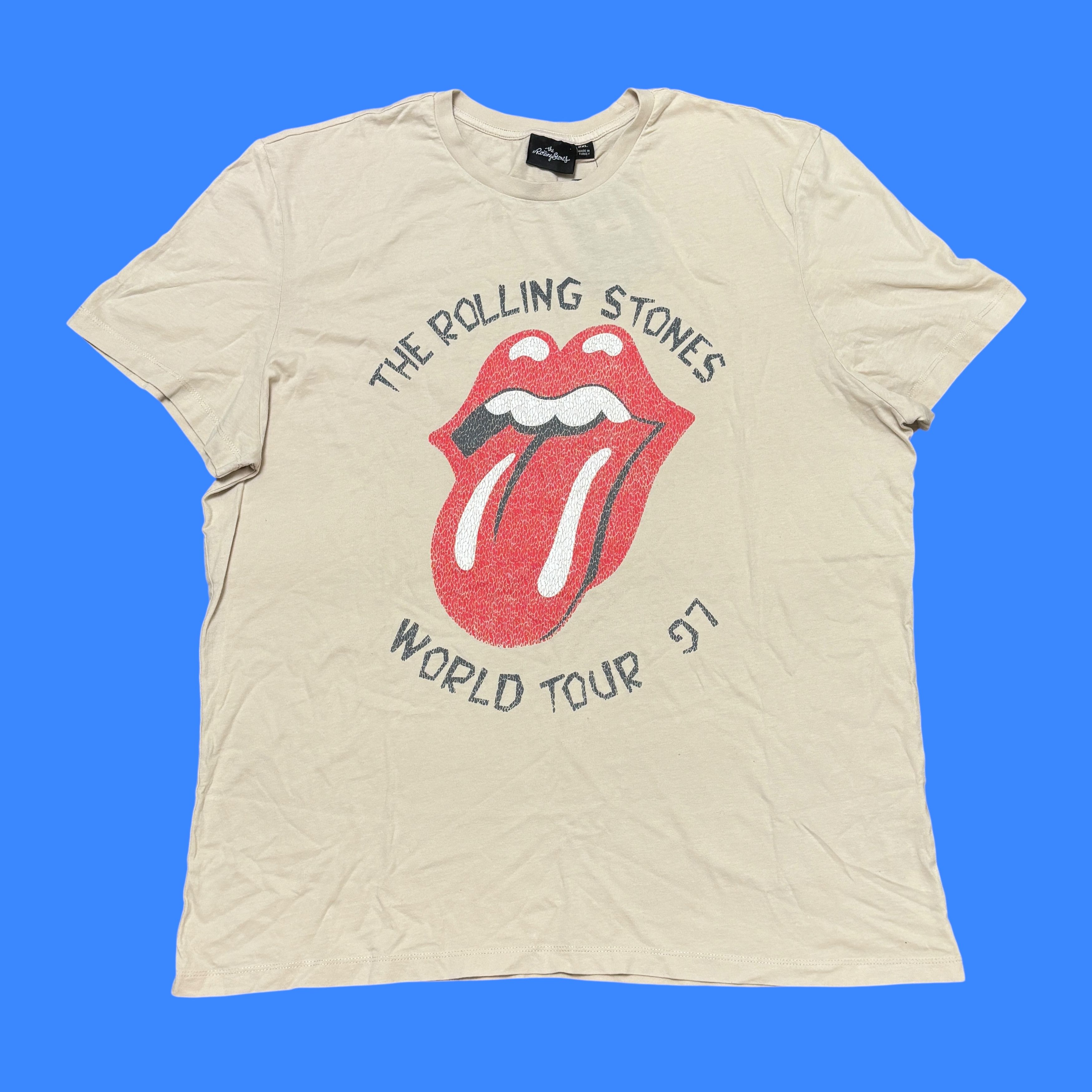 Band Tees Rolling Stones Shirt Tour Concert Rock Band Tee Size US XXL / EU 58 / 5 - 1 Thumbnail