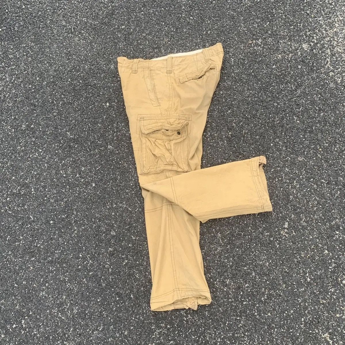 Abercrombie & Fitch 🔥BEST OFFER🔥Tactical Faded Trousers Big Multi Pocket Pants Size US 36 / EU 52 - 20 Thumbnail