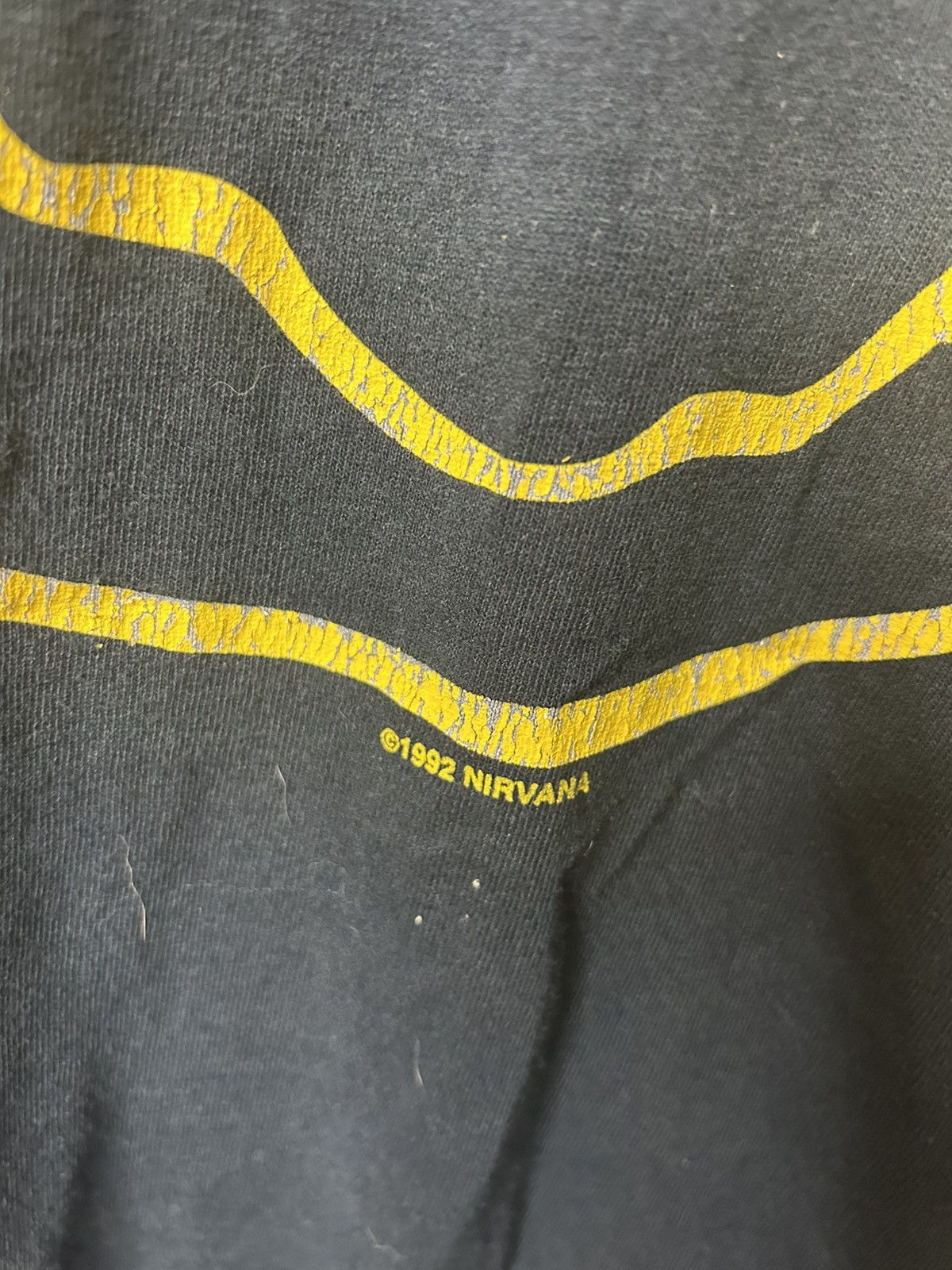 Band Tees Nirvana 1992 Smiley Face Band Tee Vintage Style S Size US S / EU 44-46 / 1 - 3 Thumbnail