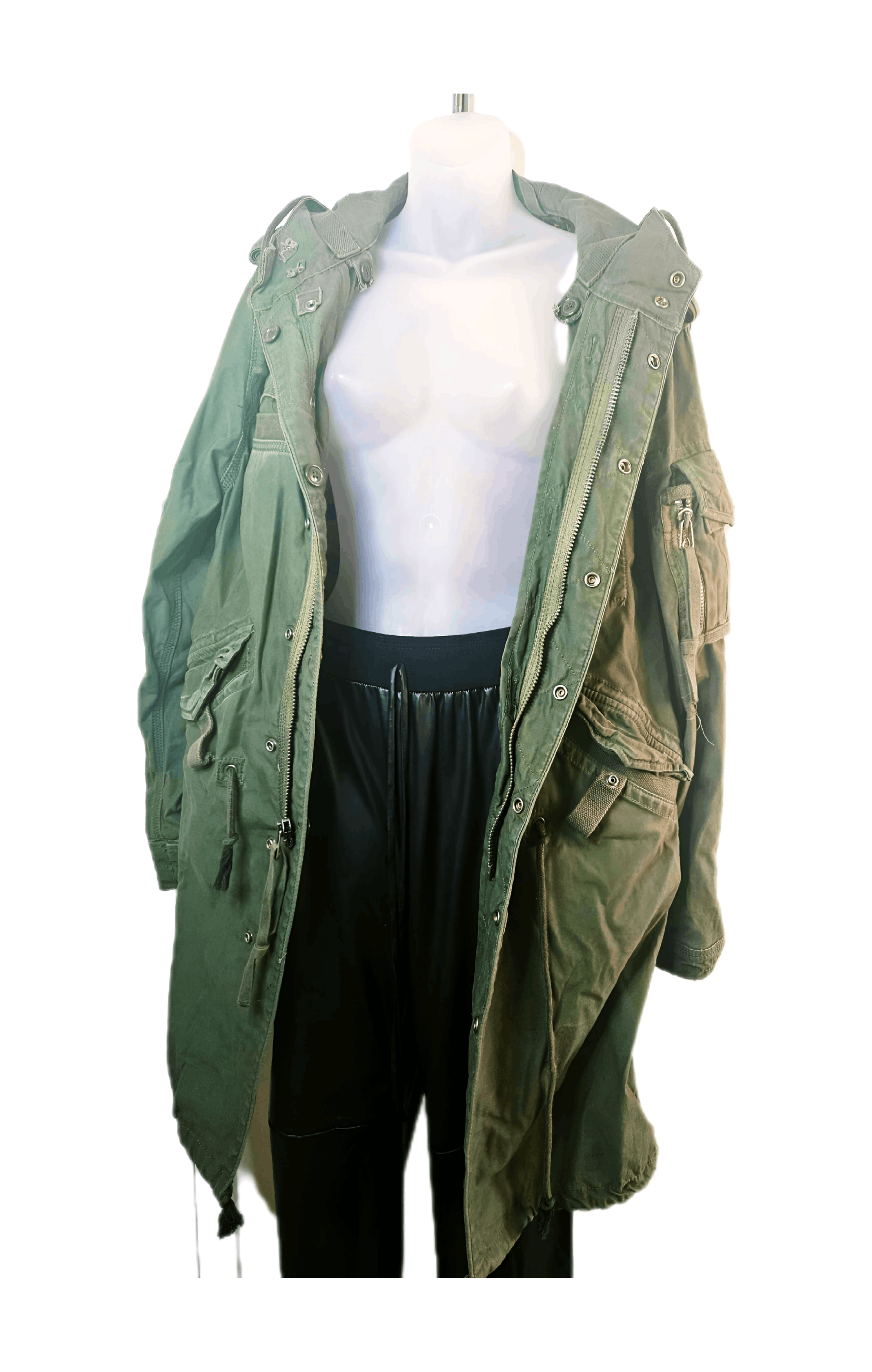 Gap Gap + BONO (RED) Limited Edition Military Parka Size S / US 4 / IT 40 - 9 Thumbnail