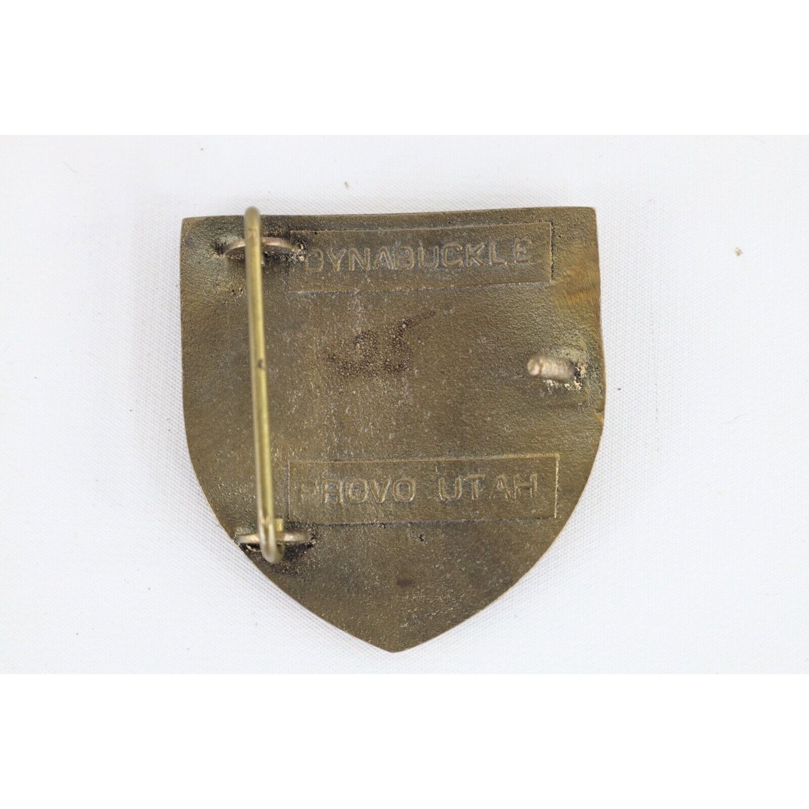 Vintage Vintage 70s Skyr Skiing Dynabuckle Provo Utah Belt Buckle Size ONE SIZE - 3 Thumbnail