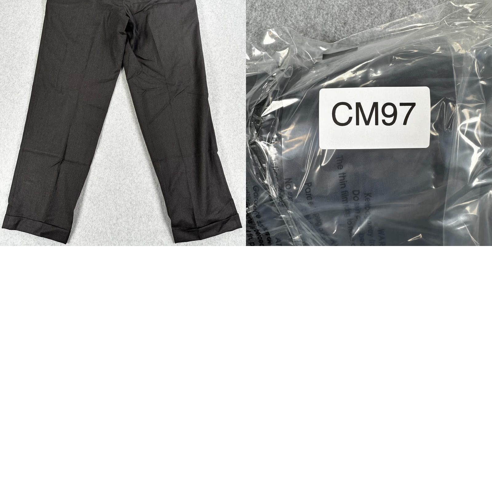 Canali Canali Dress Pants 36 Wool Mens 36x31 Gray Pleated Front Straight Leg Trousers Size US 36 / EU 52 - 8 Thumbnail