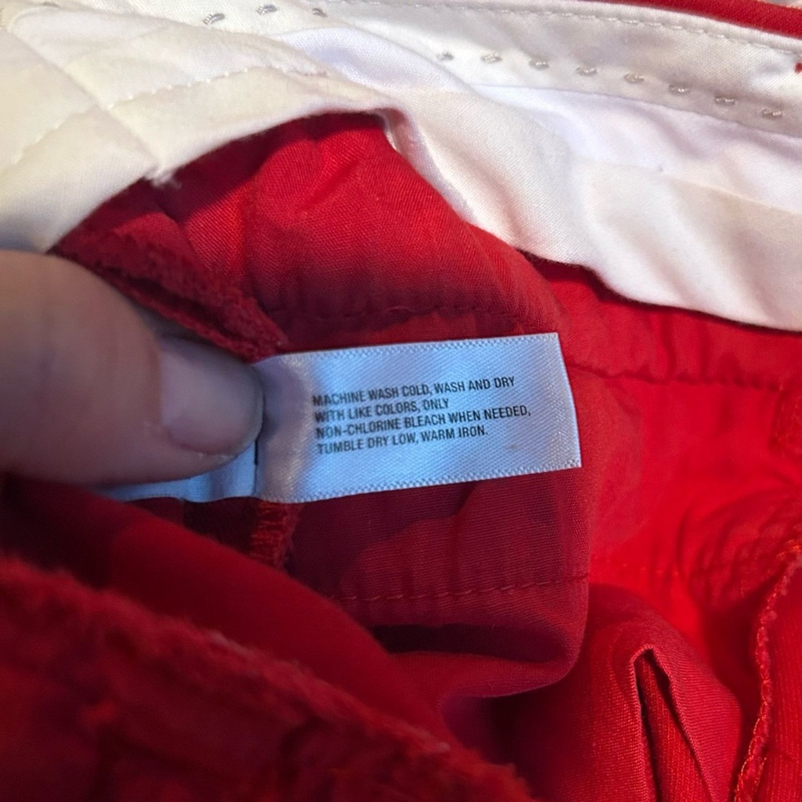 Gap Gap Modern Straight Pants Size 8 Bright Red Stretch Lux Size 30" / US 8 / IT 44 - 10 Thumbnail