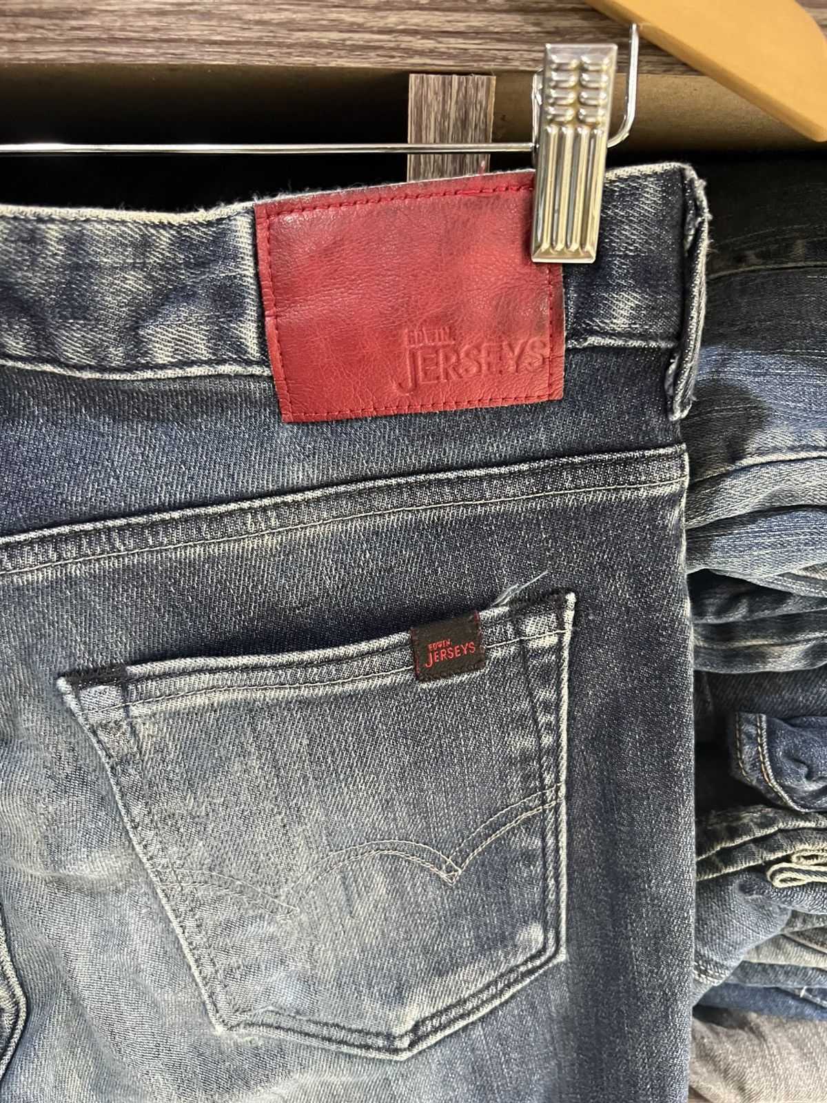 Edwin 🔥Vintage Edwin Jerseys Stretchable Flared Denim Size US 31 - 14 Thumbnail