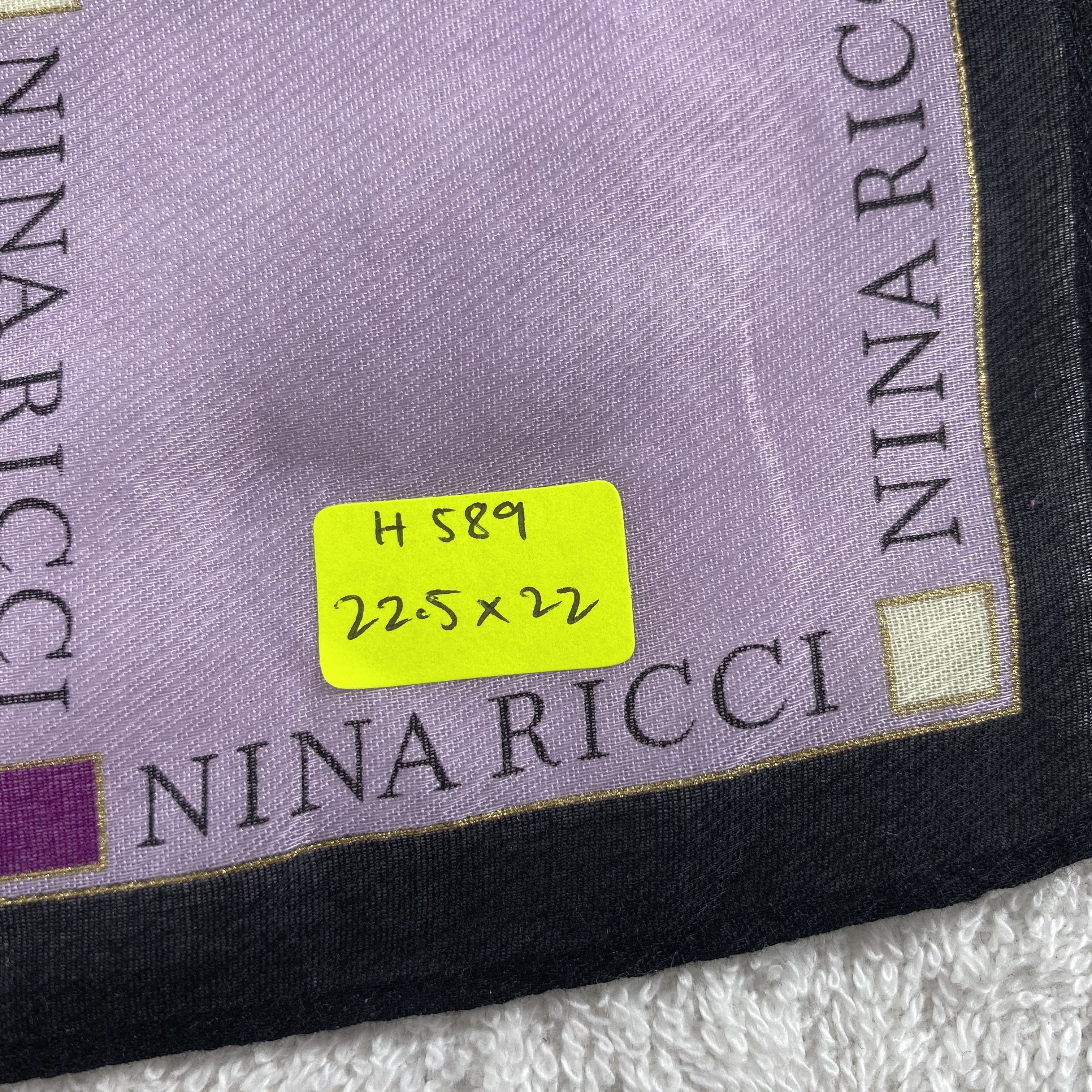 Vintage Nina Ricci Handkerchief / Neckerchief / Bandana Size ONE SIZE - 5 Thumbnail