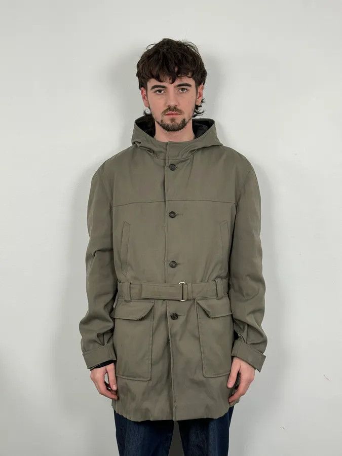 FW1999 Prada Military Green Belted Jacket