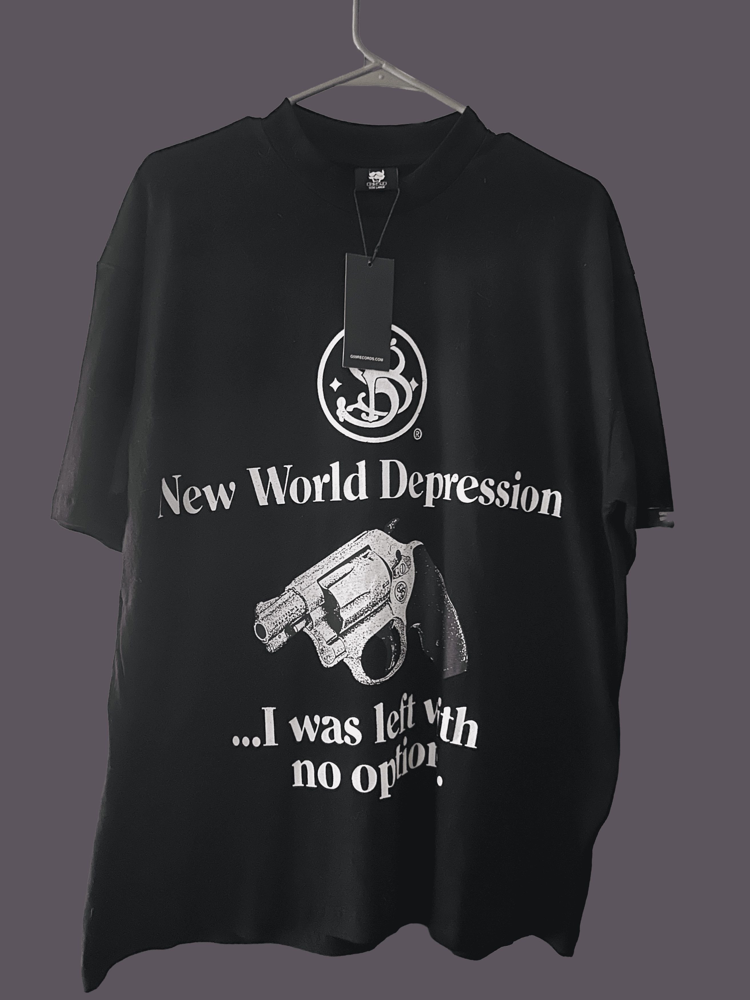 G59 Records $uicideboy$ "New World Depression" Tee Size US L / EU 52-54 / 3 - 1 Thumbnail