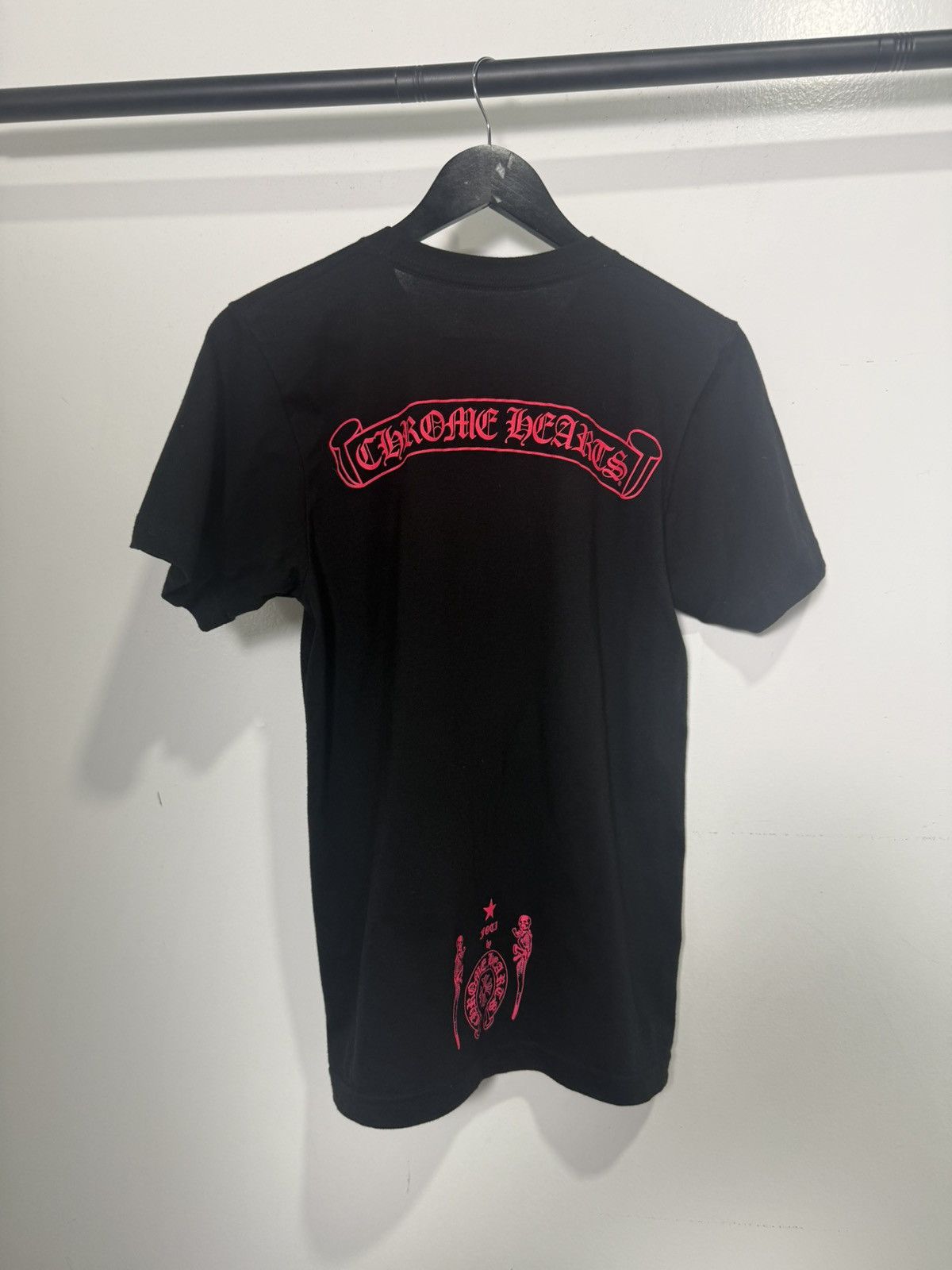 Chrome Hearts Chrome Hearts Foti Harris T-shirt Black/Pink Size US S / EU 44-46 / 1 - 8 Thumbnail