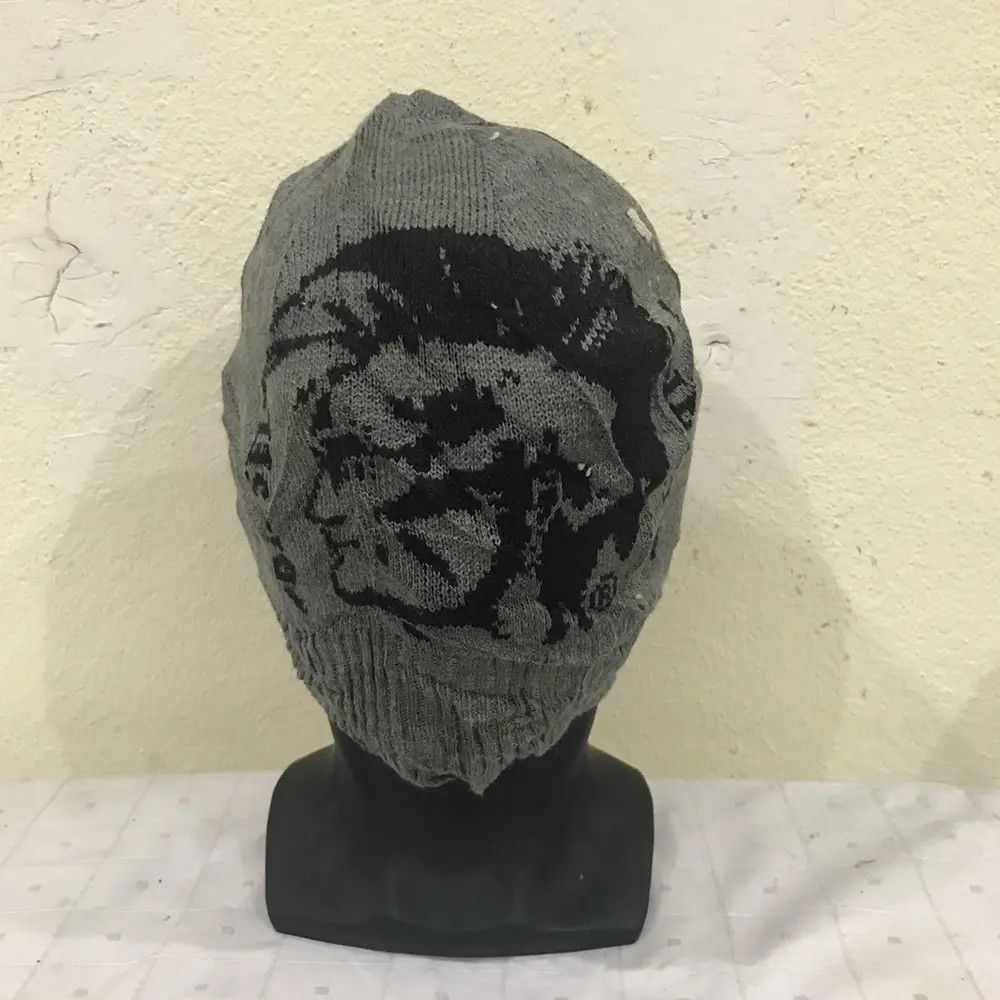 Diesel Diesel Seditionaries Punk Rock Style Beanie Hat Size ONE SIZE - 3 Thumbnail