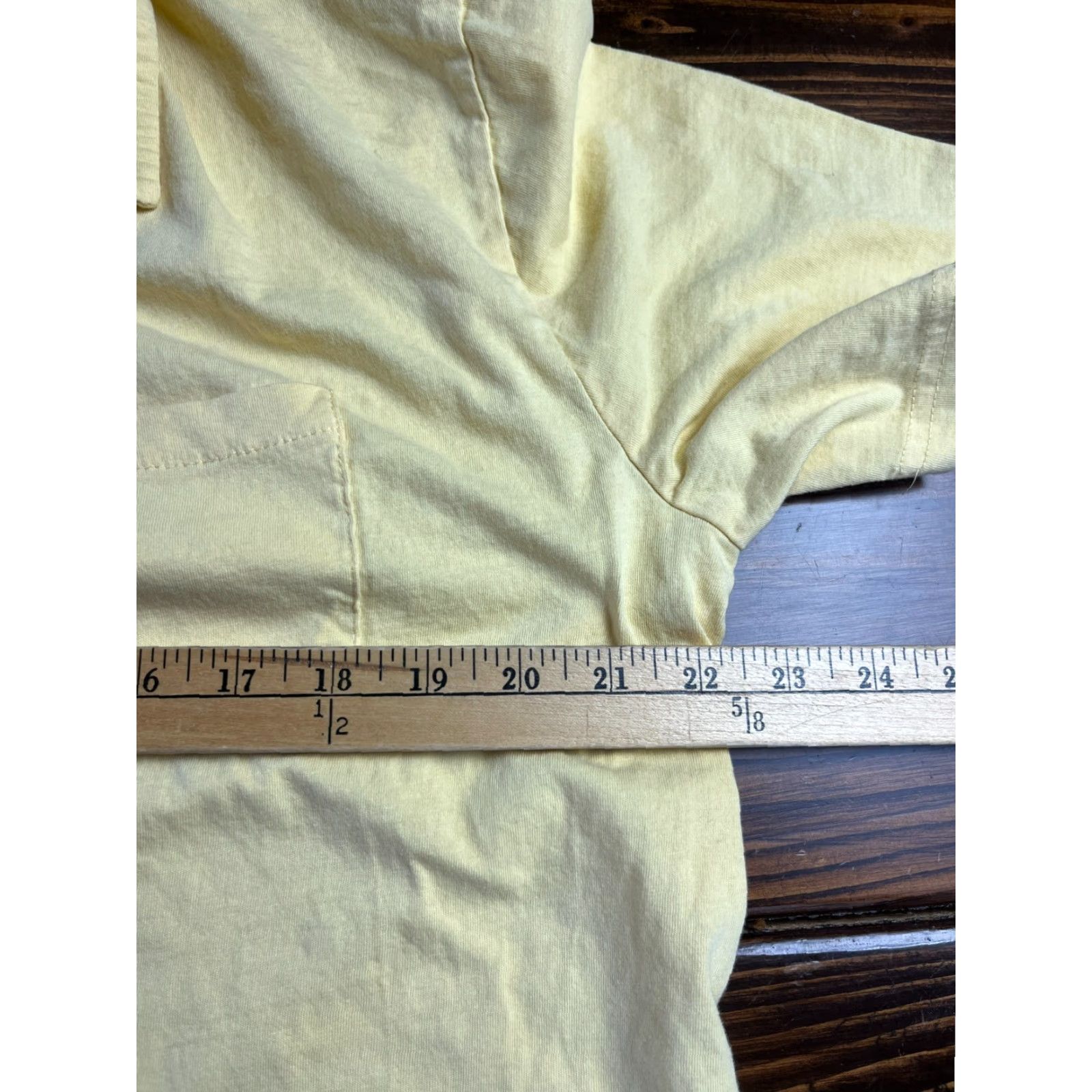 Vintage Atlas Polo Shirt, Men’s XL, Yellow, Short Sleeve, Regular Fit, Solid, Cotton? (Note: do not add new info) Size US XL / EU 56 / 4 - 3 Thumbnail