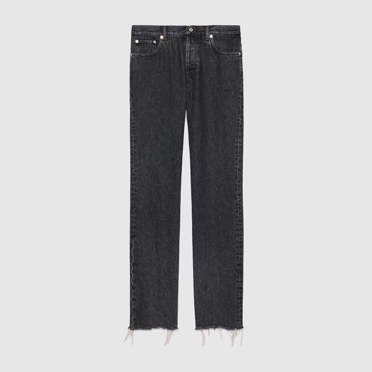 GUCCI JEANS PANTS CARGO MONOGRAM GG LOGO ‎760651 XDCOA 1000