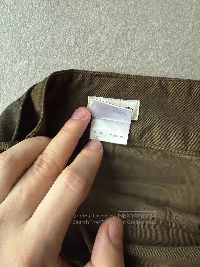 Dries Van Noten Dries Van Noten Belt Cargo Pants Size US 34 / EU 50 - 8 Thumbnail