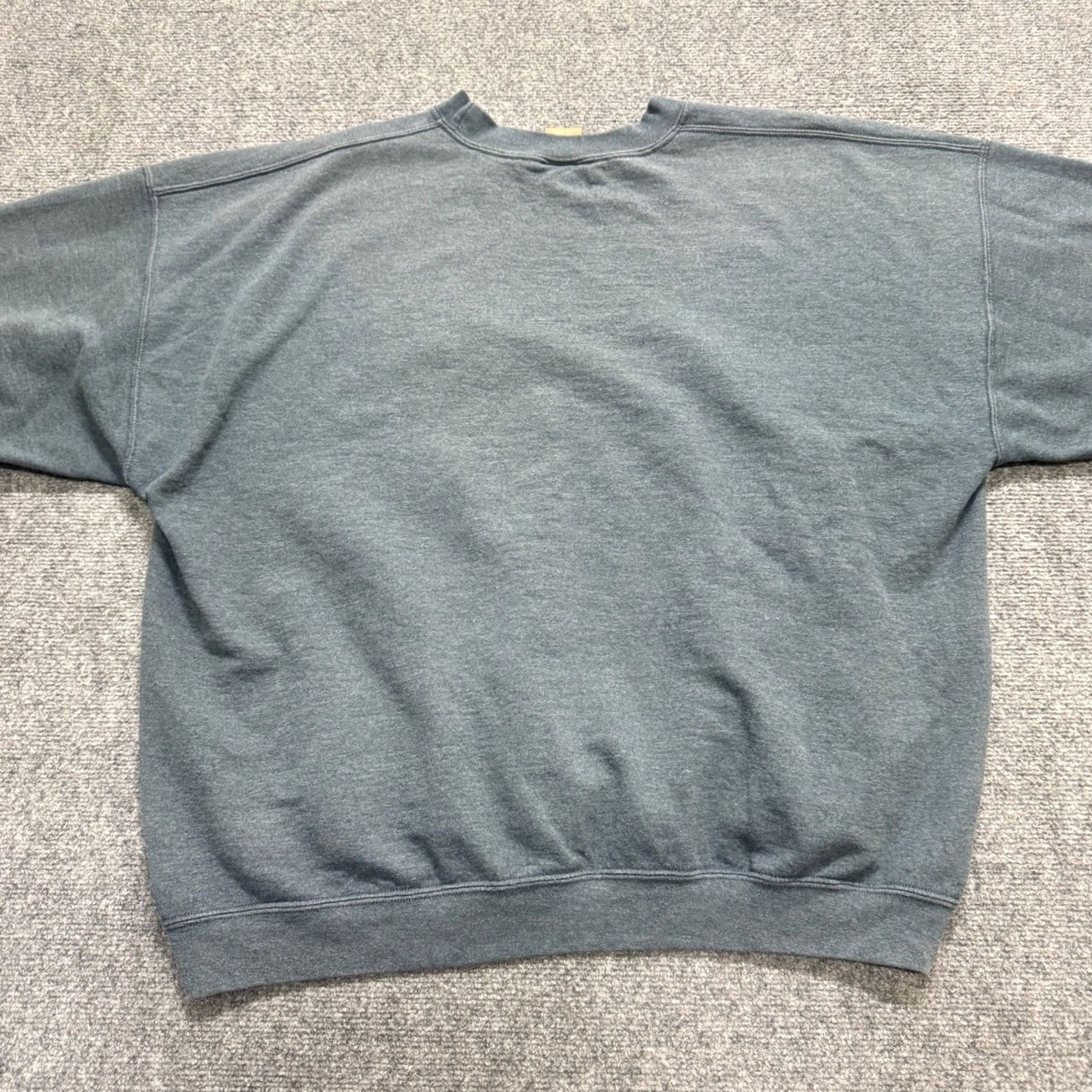 George VINTAGE George Sweatshirt XL Men Gray Cotton Blend Classic Speed Stain Distressing Size US XL / EU 56 / 4 - 3 Thumbnail