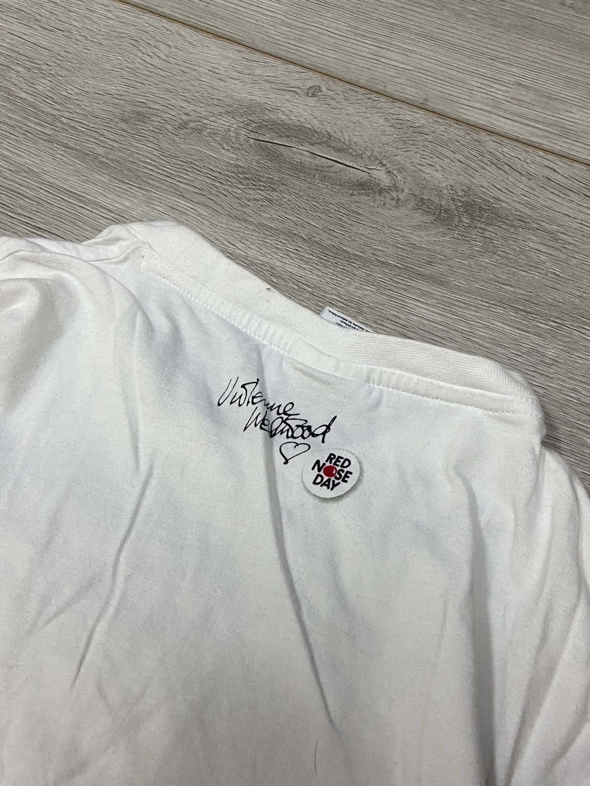 Vivienne Westwood Vivienne Westwood Shakespeare comic relief red nose t-shirt Size US S / EU 44-46 / 1 - 4 Thumbnail