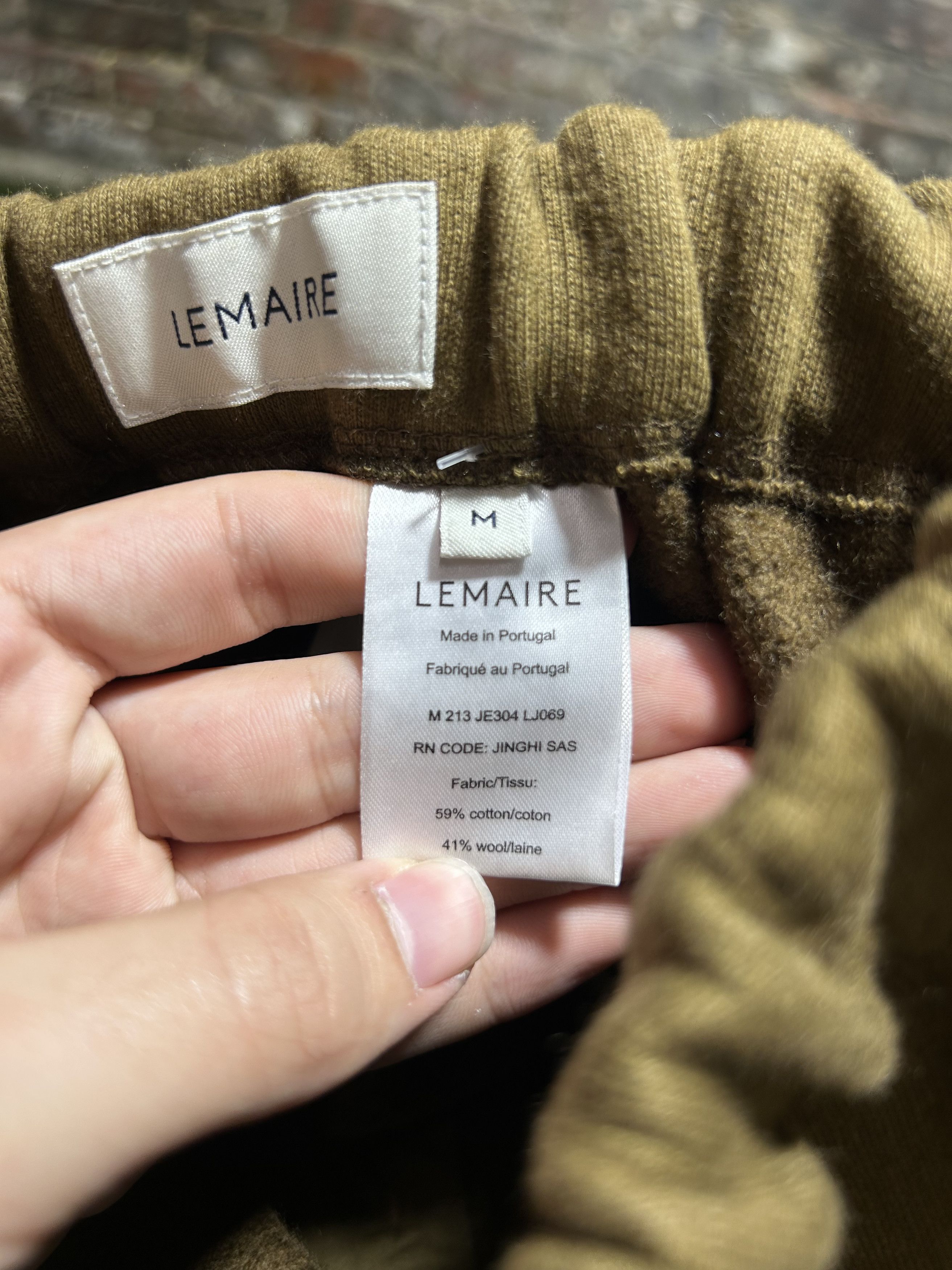 Lemaire Lemaire Brown Sweatpants Size US 30 / EU 46 - 4 Thumbnail