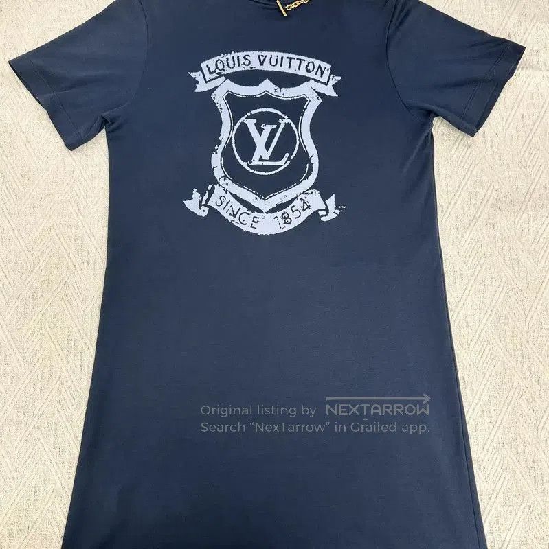 Louis Vuitton Louis Vuitton Spring Autumn Blue Cotton Dress . Size S / US 4 / IT 40 - 8 Thumbnail