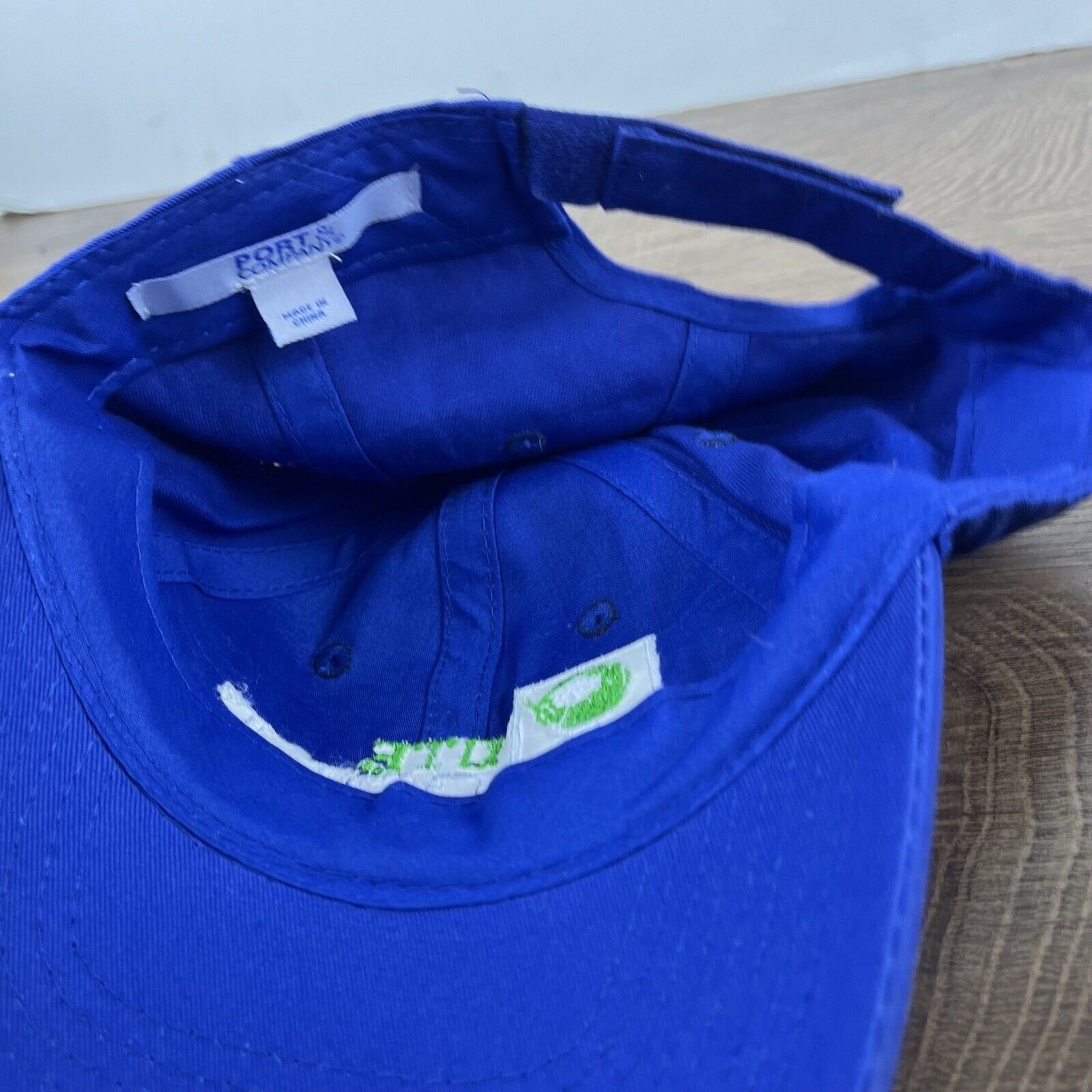 Other DTE Golf Hat DTE GOlf Facility Services Blue Adjustable Hat Size ONE SIZE - 12 Thumbnail