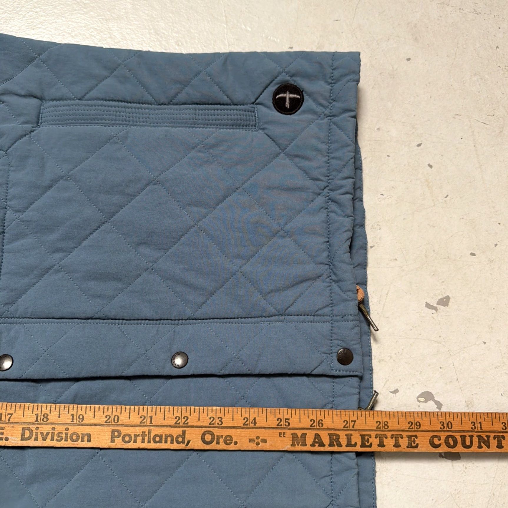 Relwen Relwen Quilted Insulated Full Zip Vest M Blue Unisex Adults Outdoor Classic Workwear - Mens Womens Size US M / EU 48-50 / 2 - 4 Thumbnail