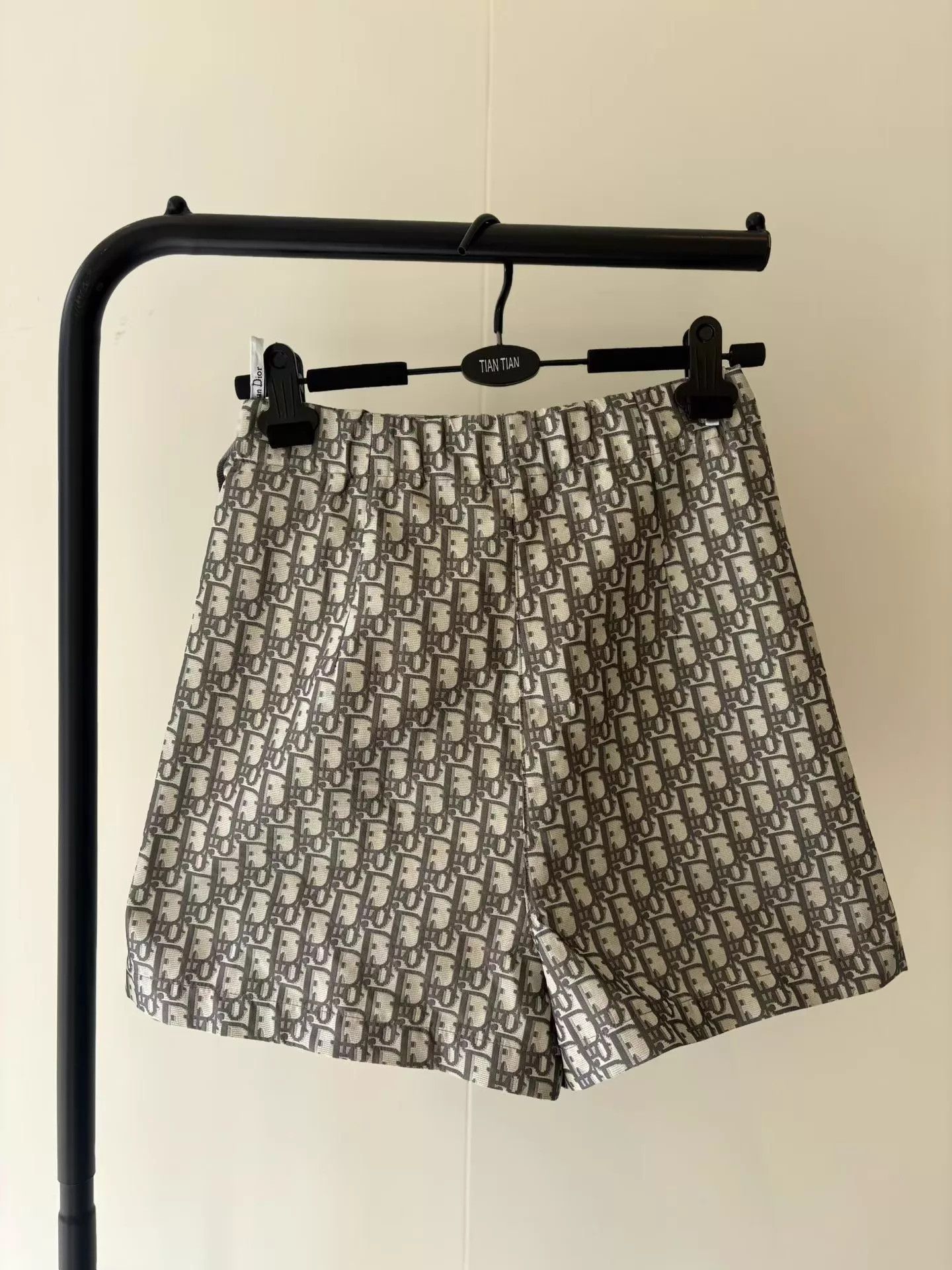 Dior Dior 24 grey Oblique logo mini skirt pants deadstock 34 Size 25" / US 0 / IT 36 - 4 Thumbnail