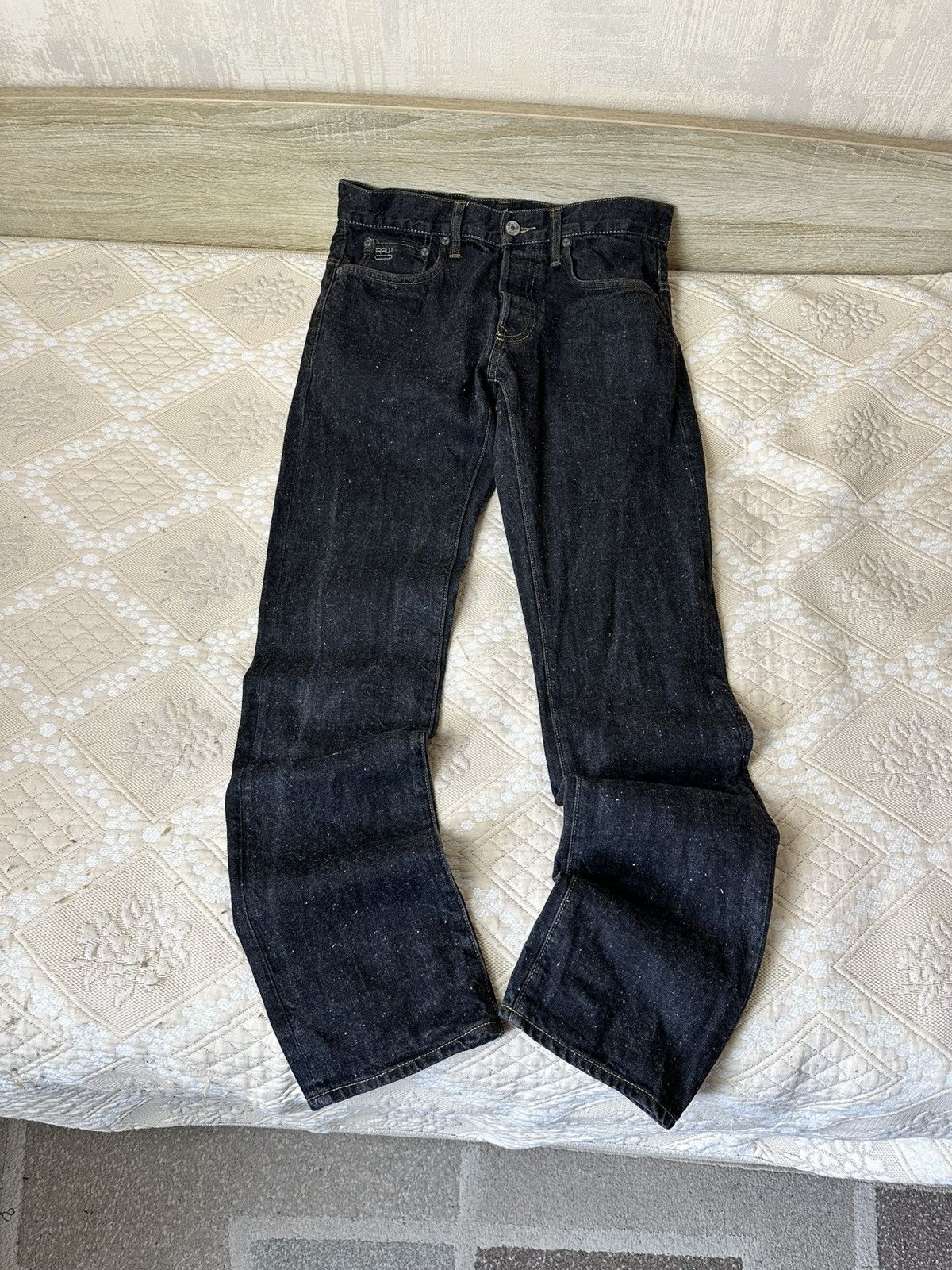 G-Star 🔥 G Star Raw 3301 Denim Pants Jeans Trousers Black Vintage Size US 32 / EU 48 - 4 Thumbnail