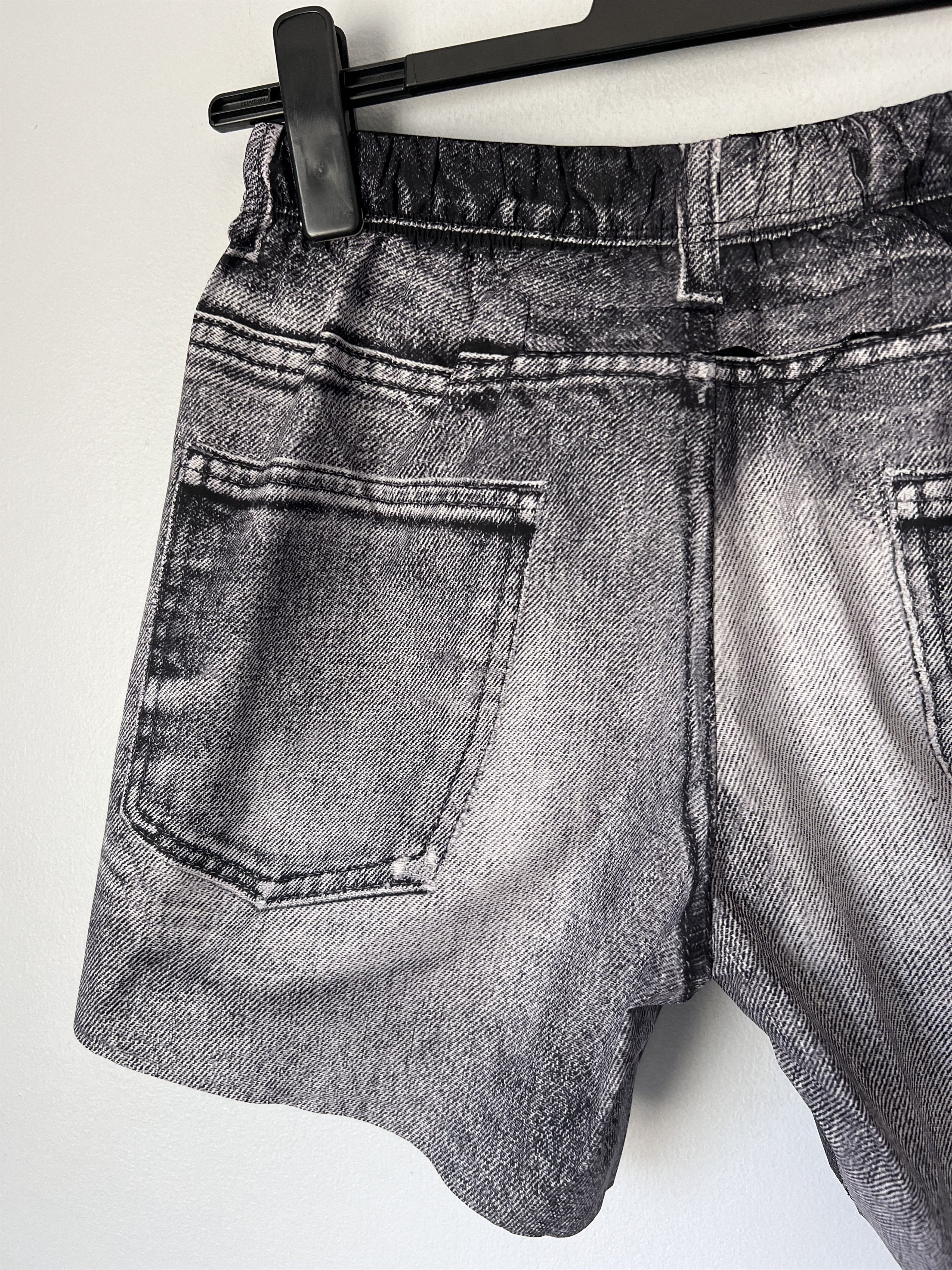 Satisfy Satisfy Running 5" PeaceShell Shorts in Black Denim Size US 36 / EU 52 - 7 Thumbnail