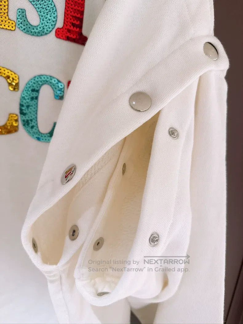 Gucci Gucci Sequin colourful letter loose sweatshirt Size US XS / EU 42 / 0 - 4 Thumbnail