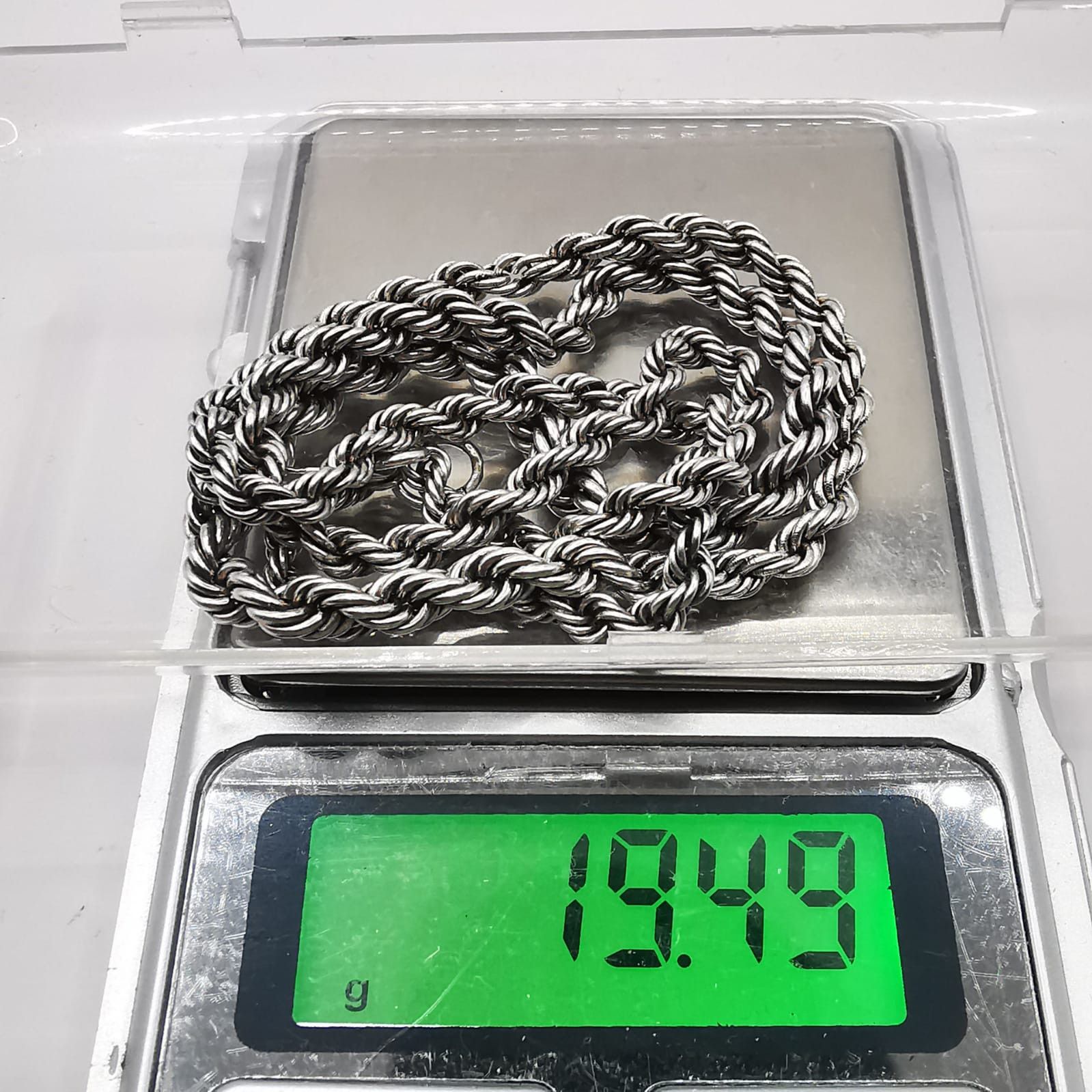Sterling Silver × Vintage Vintage Statement Jewelry Chain, 925 Sterling Silver 19,49g Size ONE SIZE - 4 Thumbnail