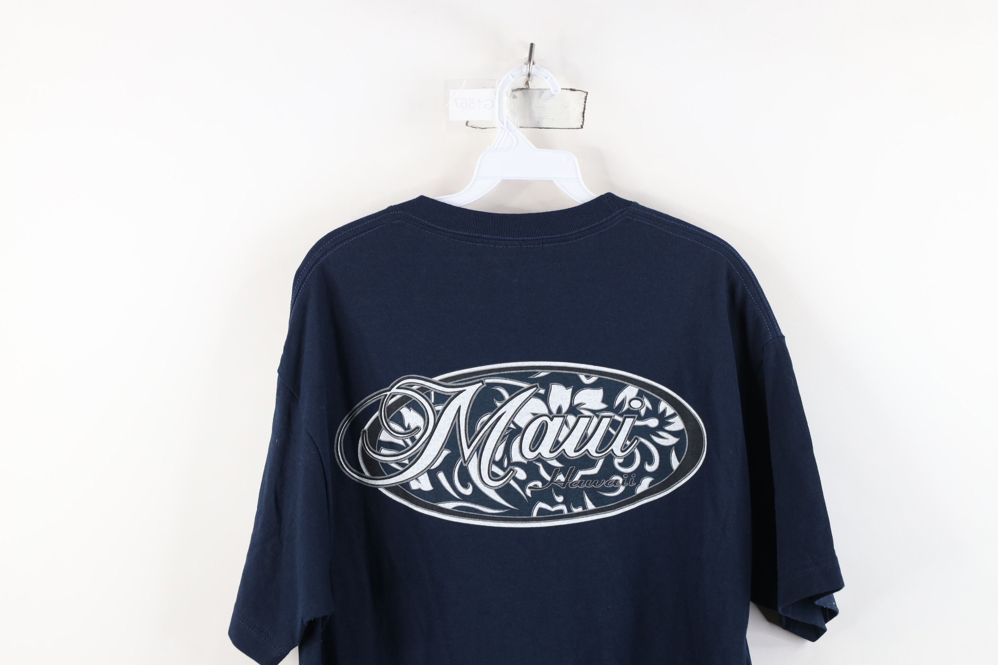 Vintage Deadstock Vintage Y2K Streetwear Maui Hawaii Surf T-Shirt Size US L / EU 52-54 / 3 - 13 Thumbnail