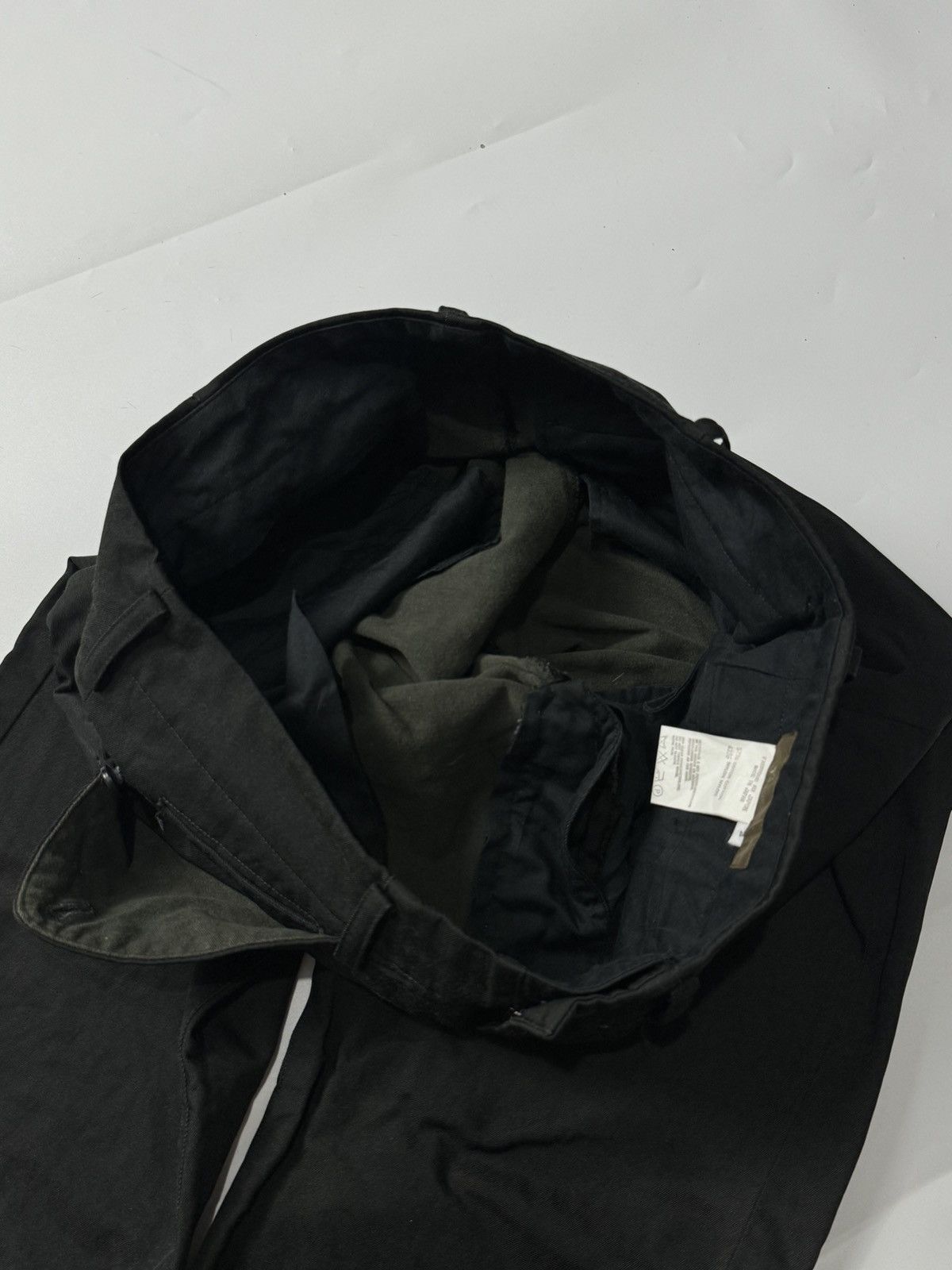 Y's for Men × Yohji Yamamoto Y'S FOR MEN YOHJI YAMAMOTO 43% NYLON PANTS Size US 30 / EU 46 - 7 Thumbnail