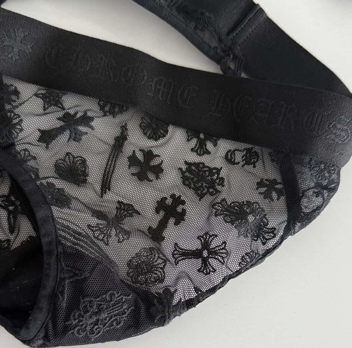 Chrome Hearts Chrome Hearts Lace Lingerie Set UNWORN Size S / US 4 / IT 40 - 4 Thumbnail