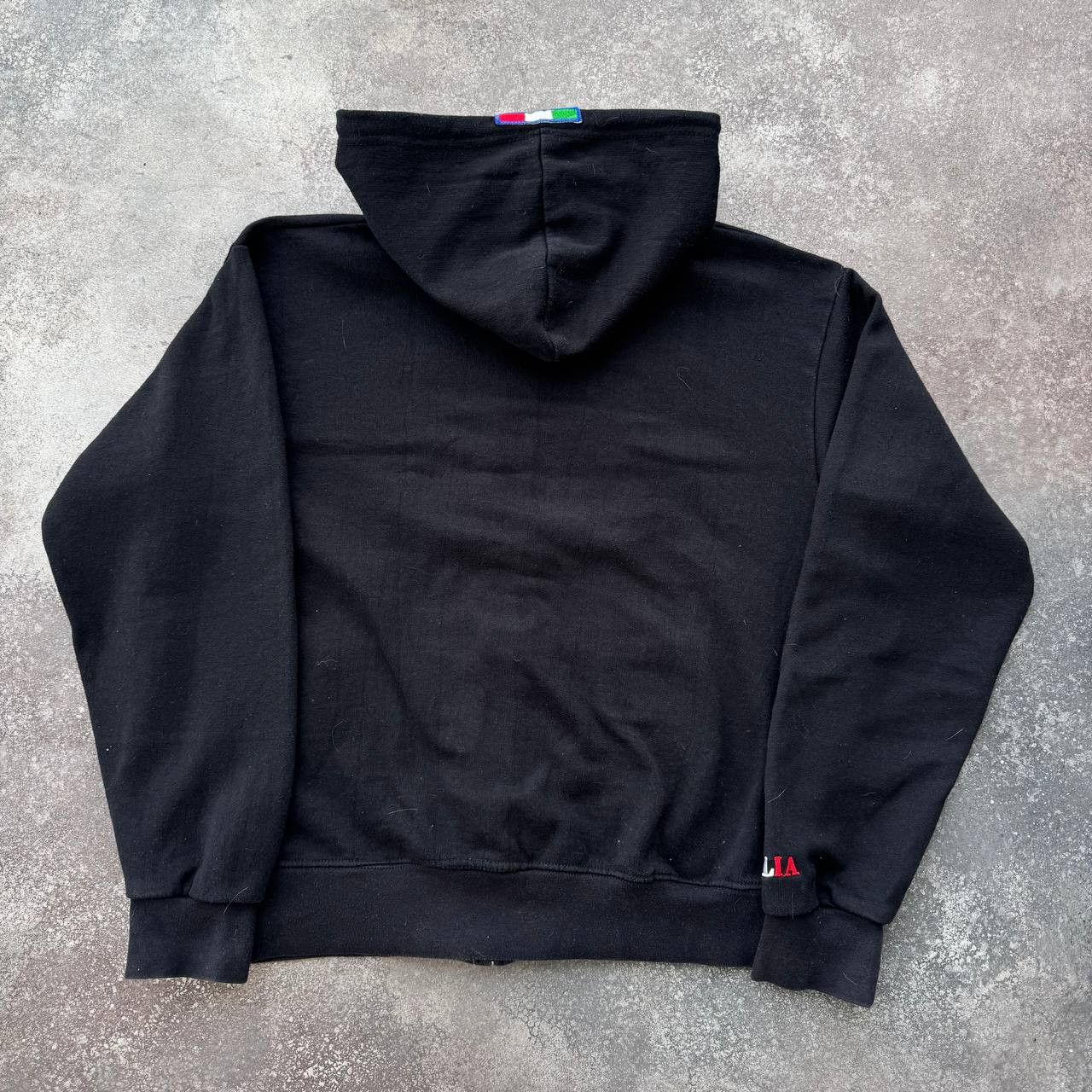 20471120 × Japanese Brand Italia Y2K Vintage Faded Zip Hoodie Size M / US 6-8 / IT 42-44 - 7 Thumbnail