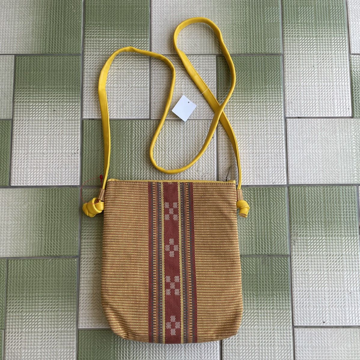 Native × Tribal Streetwear 🔥 RARE UNBRAND WOVEN NATIVE CROSSBODY Size ONE SIZE - 6 Thumbnail