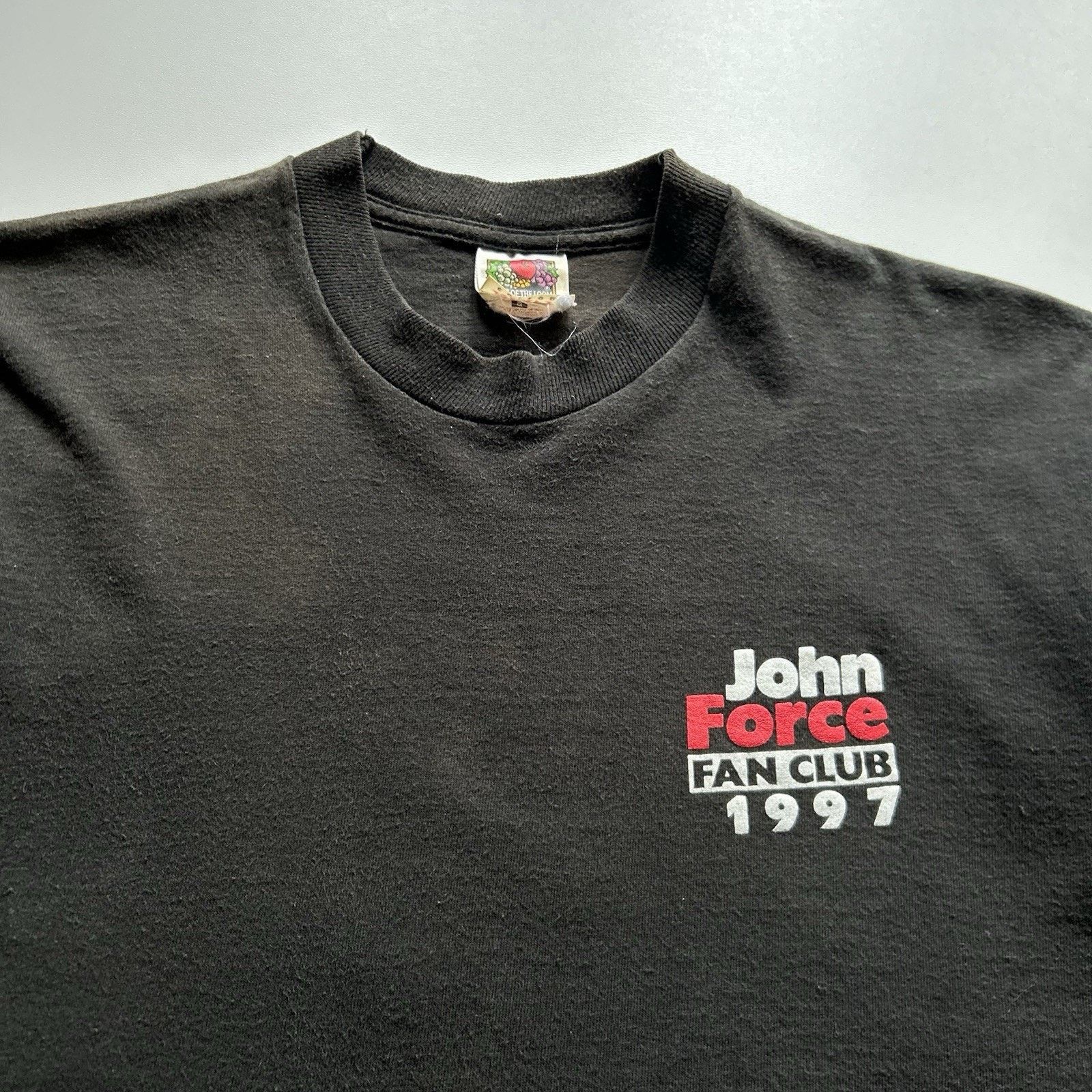 Fruit Of The Loom Vintage John Force T Shirt Medium 90s NHRA Drag Racing Rare Size US M / EU 48-50 / 2 - 5 Thumbnail