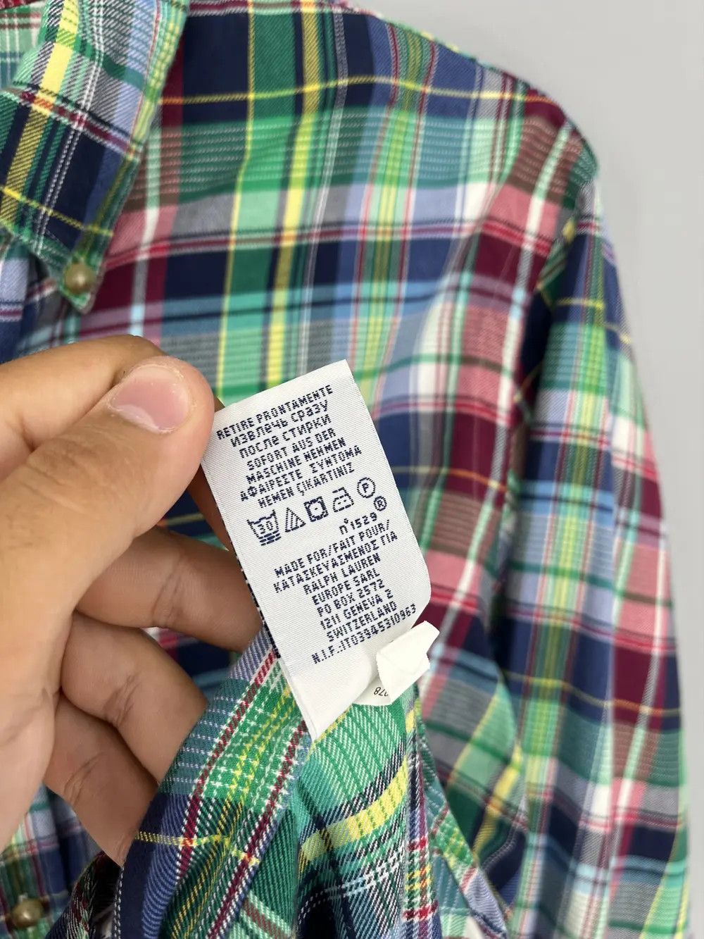 Flannel Vintage Y2K Flannel Shirt Travis Scott Style Size US L / EU 52-54 / 3 - 9 Thumbnail