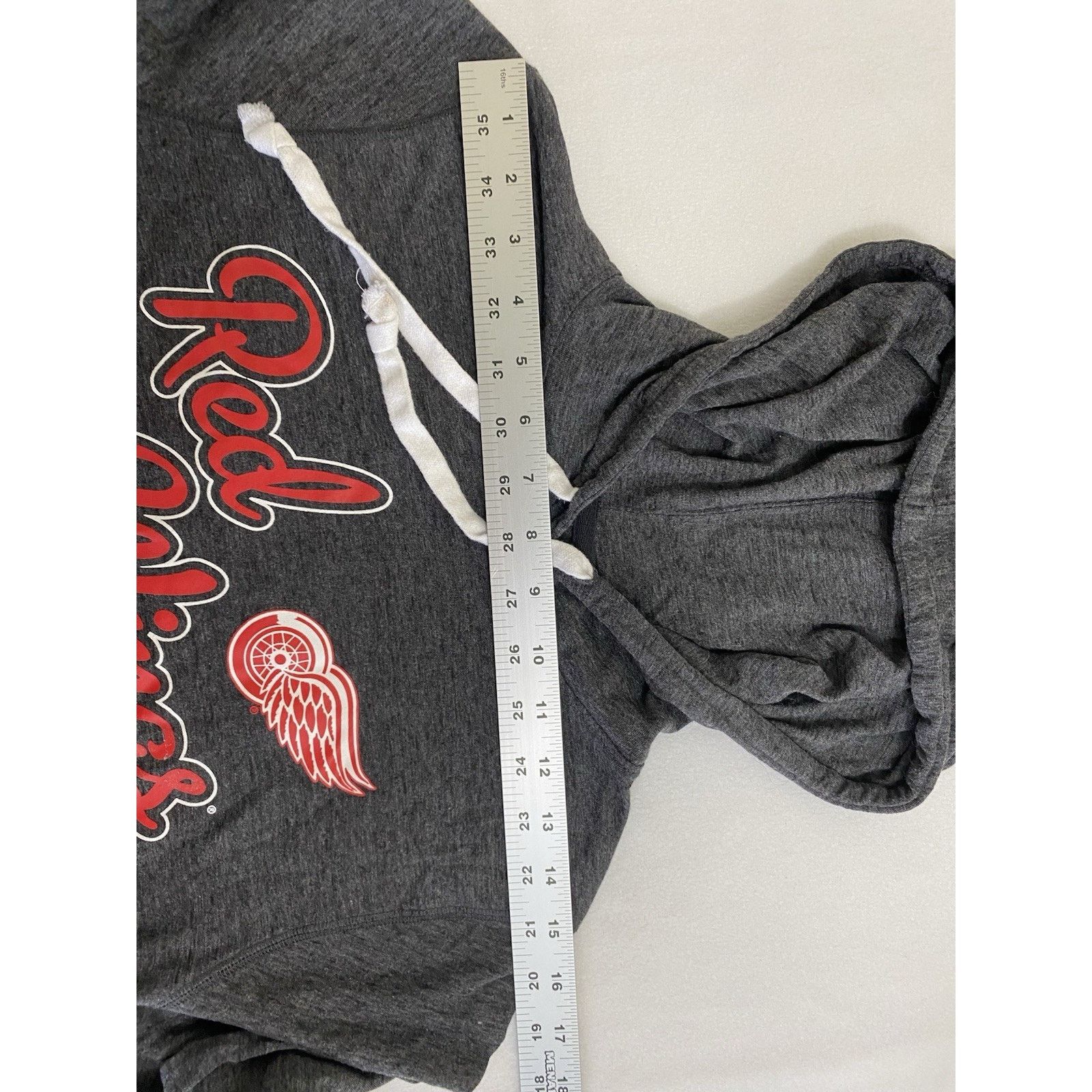 NHL NHL Lightweight Women Medium Hoodie Pullover Sweatshirt Gray Size US M / EU 48-50 / 2 - 4 Thumbnail